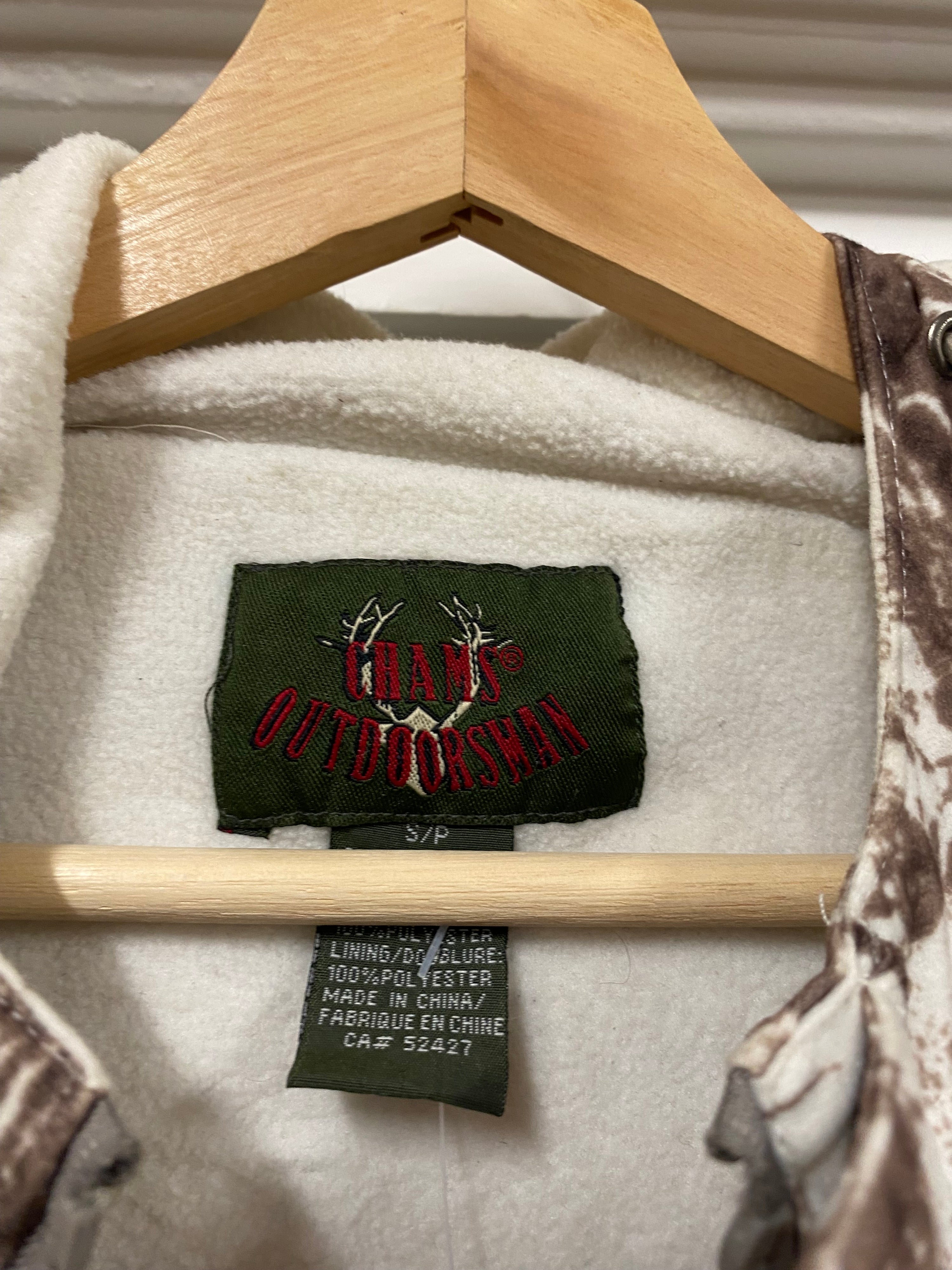 [S] Chams Snow Camo White Jacket