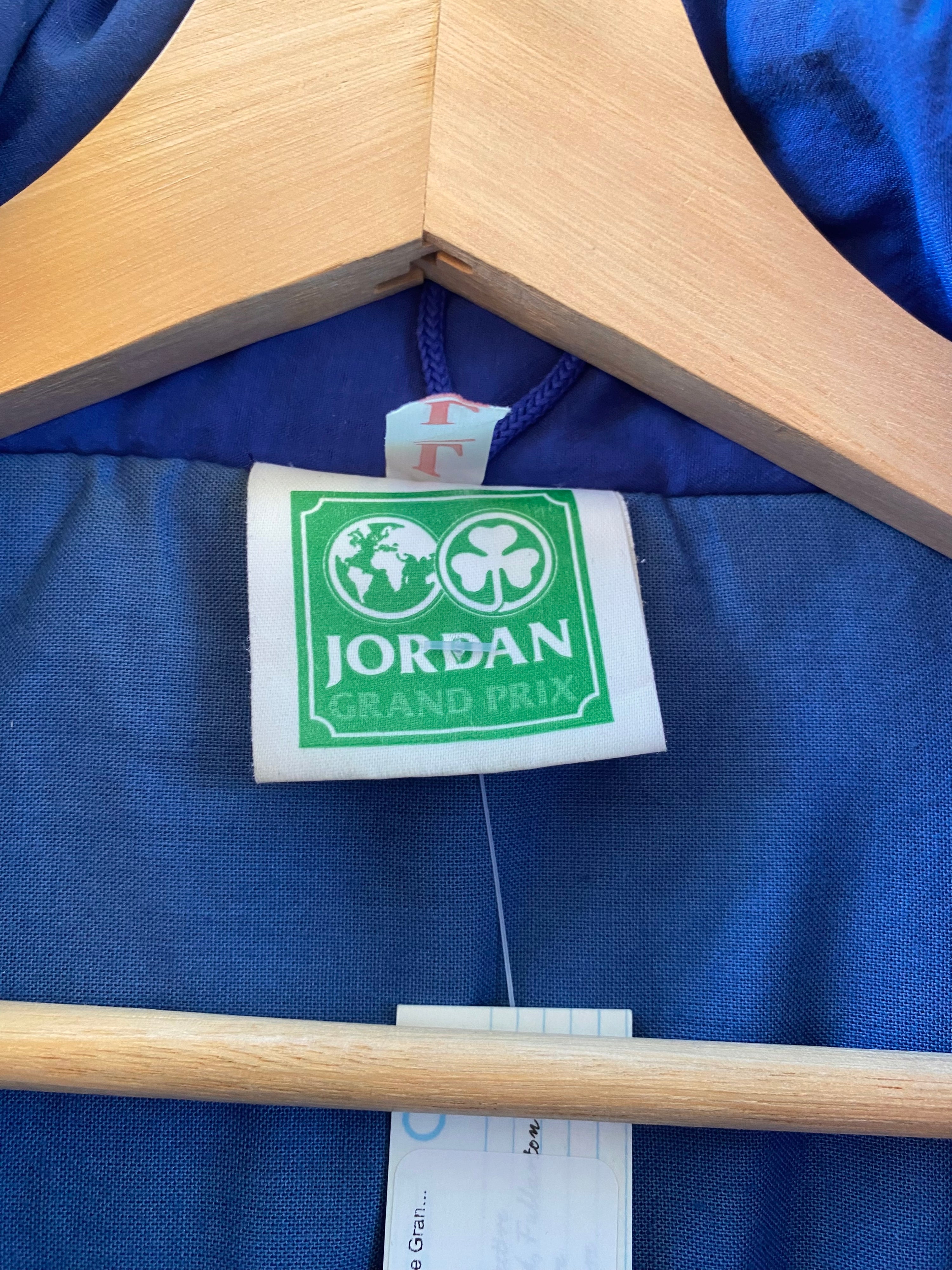 [L] Vintage Jordan x Sasol x Yamaha blue Grand prix Jacket