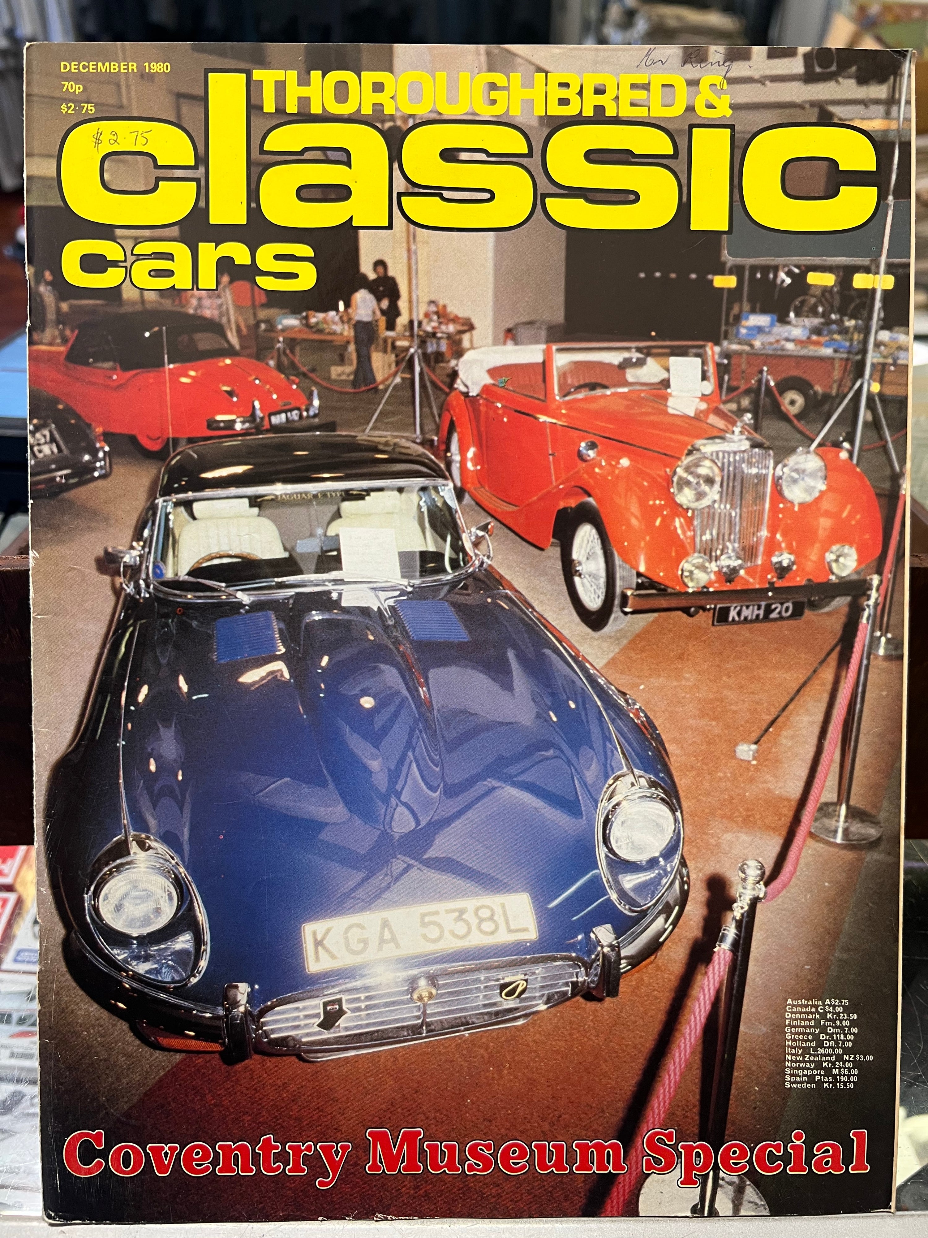 THOROUGHBRED & CLASSIC CARS