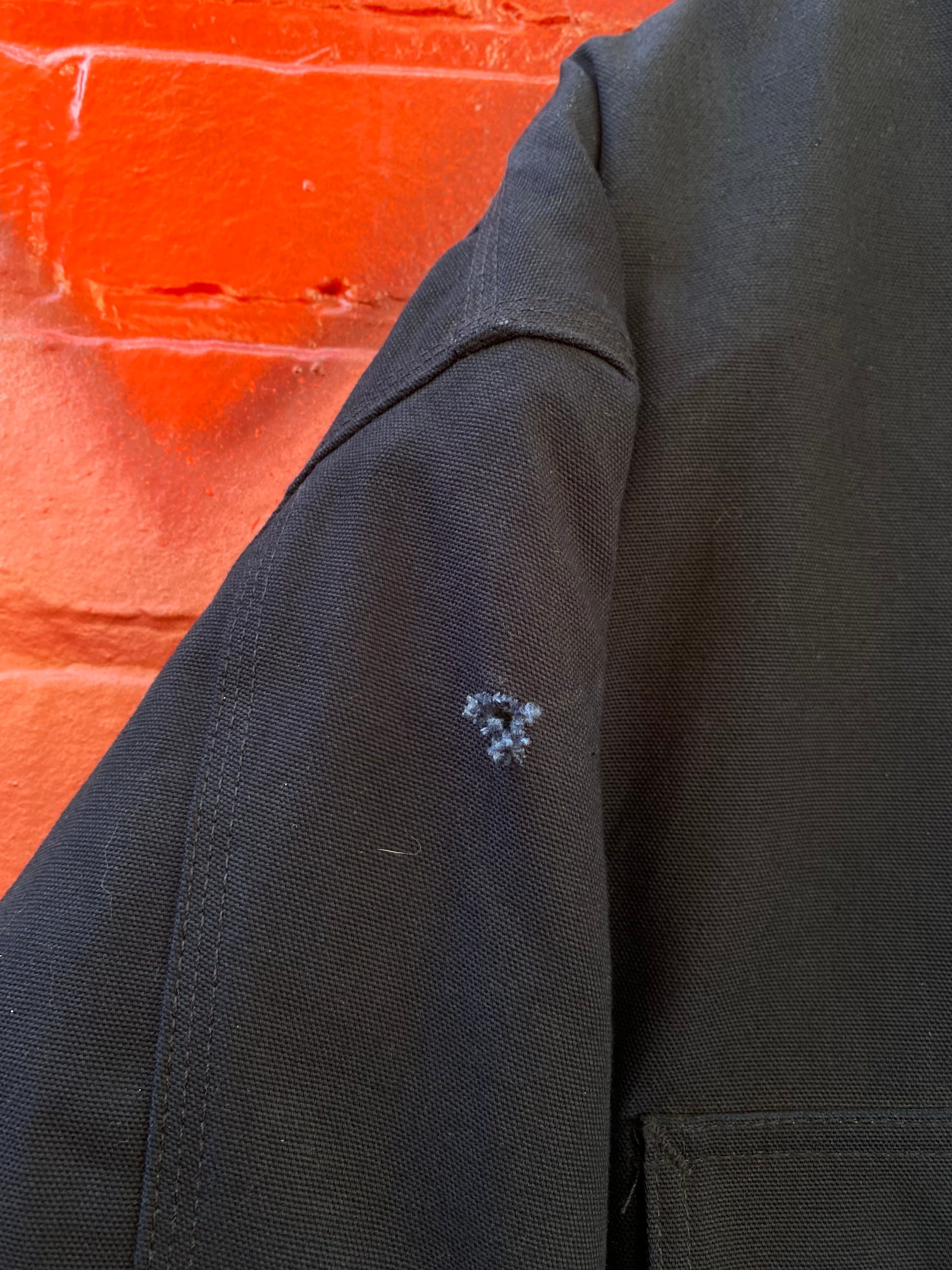 [3XL] Carhartt 'Tradesman of New England' Navy Chore Jacket