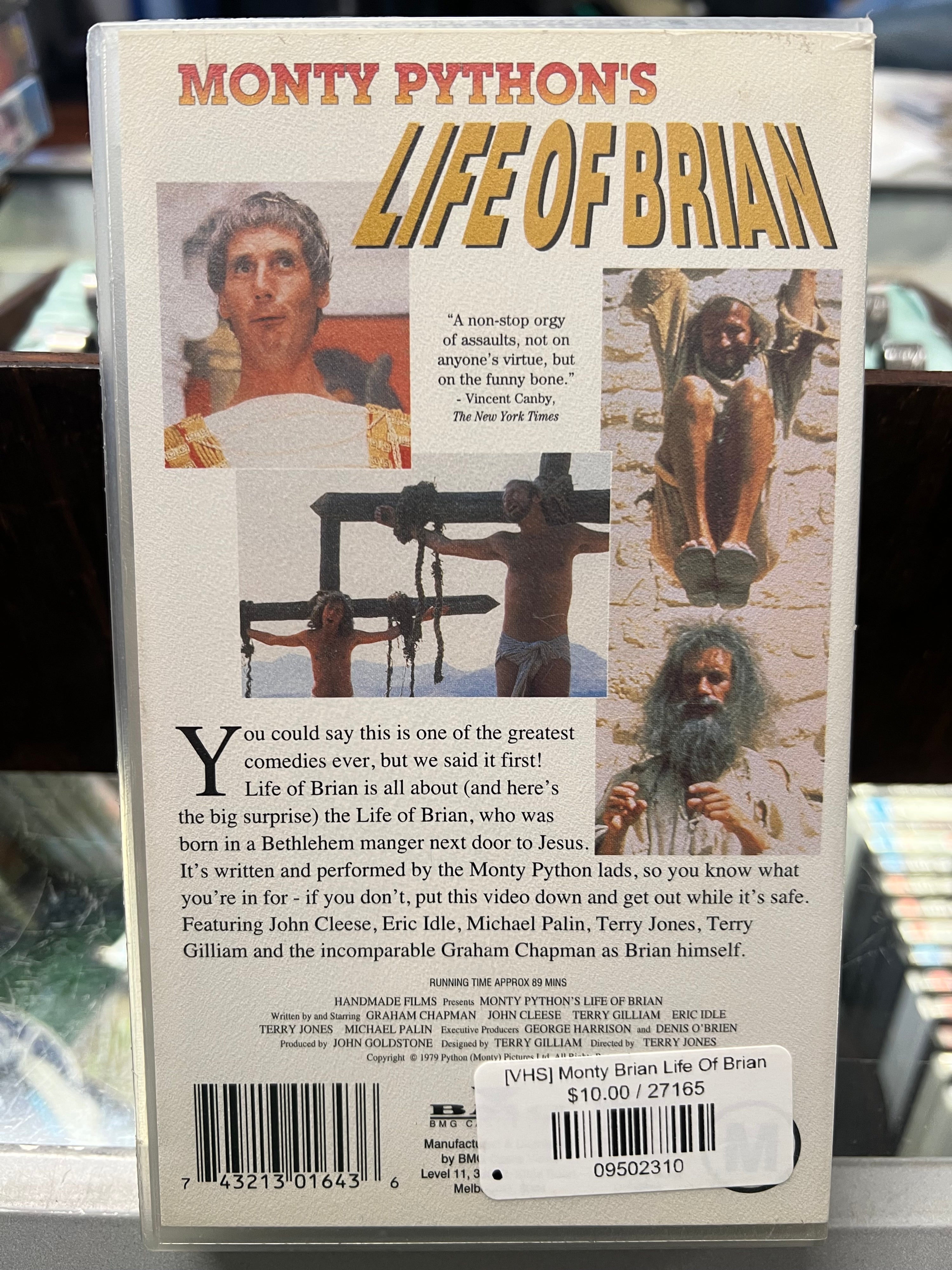 [VHS] Monty Brian Life Of Brian