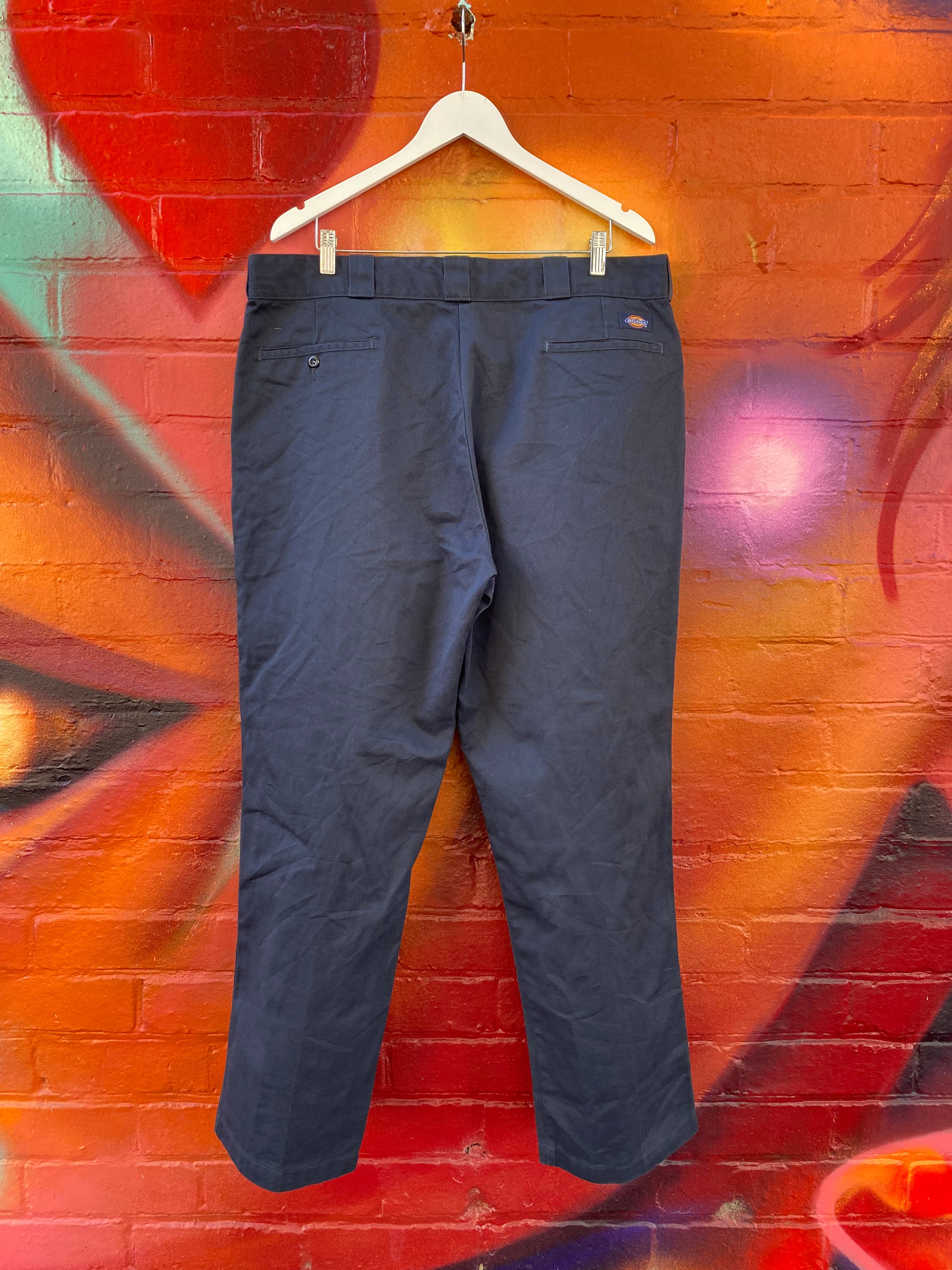 [42] Dickies Navy 874 Work Pants D141