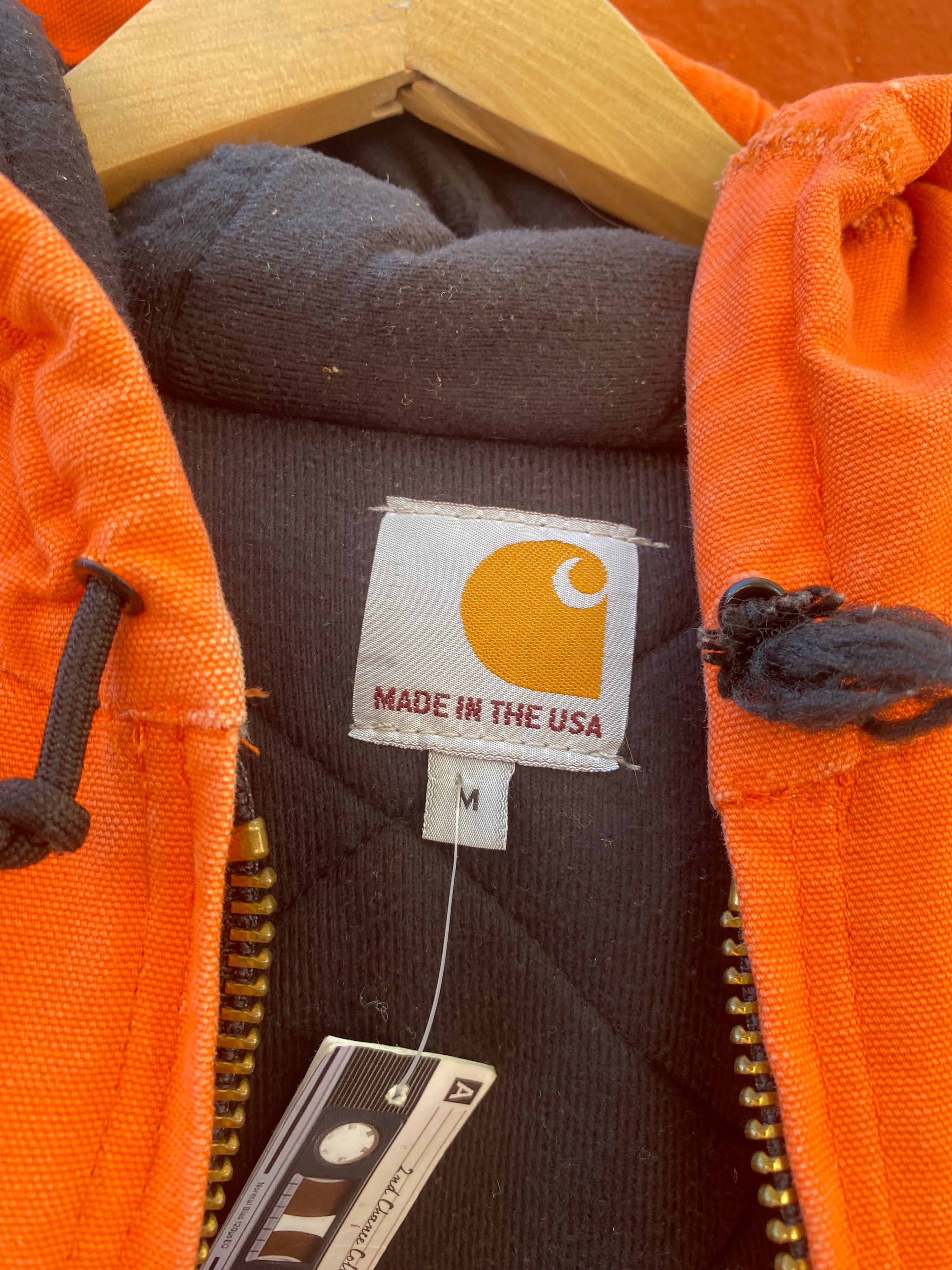 [M] Vintage Carhartt J140 BLZ Orange Active Jacket