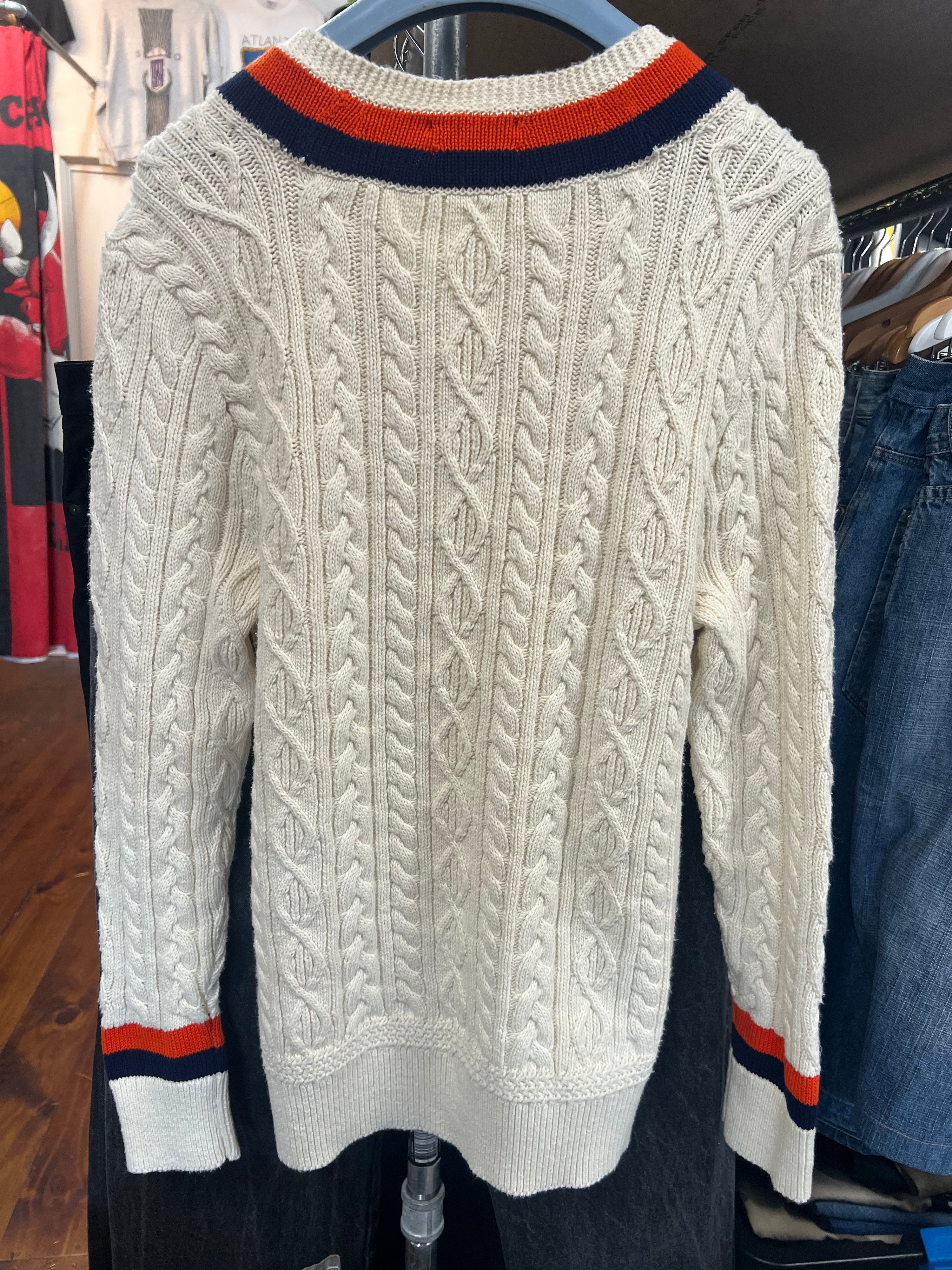 [M] BNWT Polo Ralph Lauren Athletic Div Cable Knit