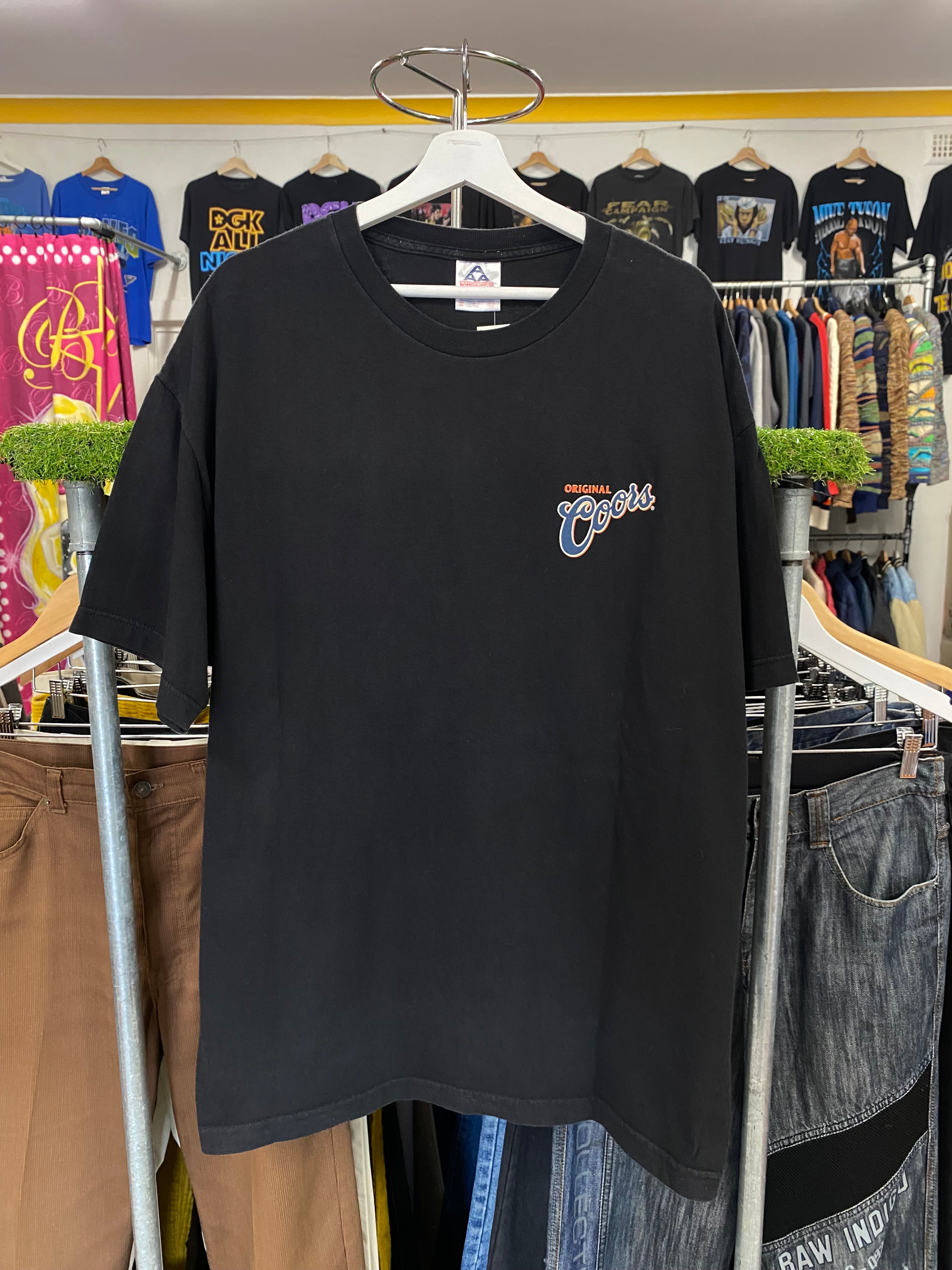 [XL] Original Coors Cowboy 8 Second Nightmare Double Sided Tshirt