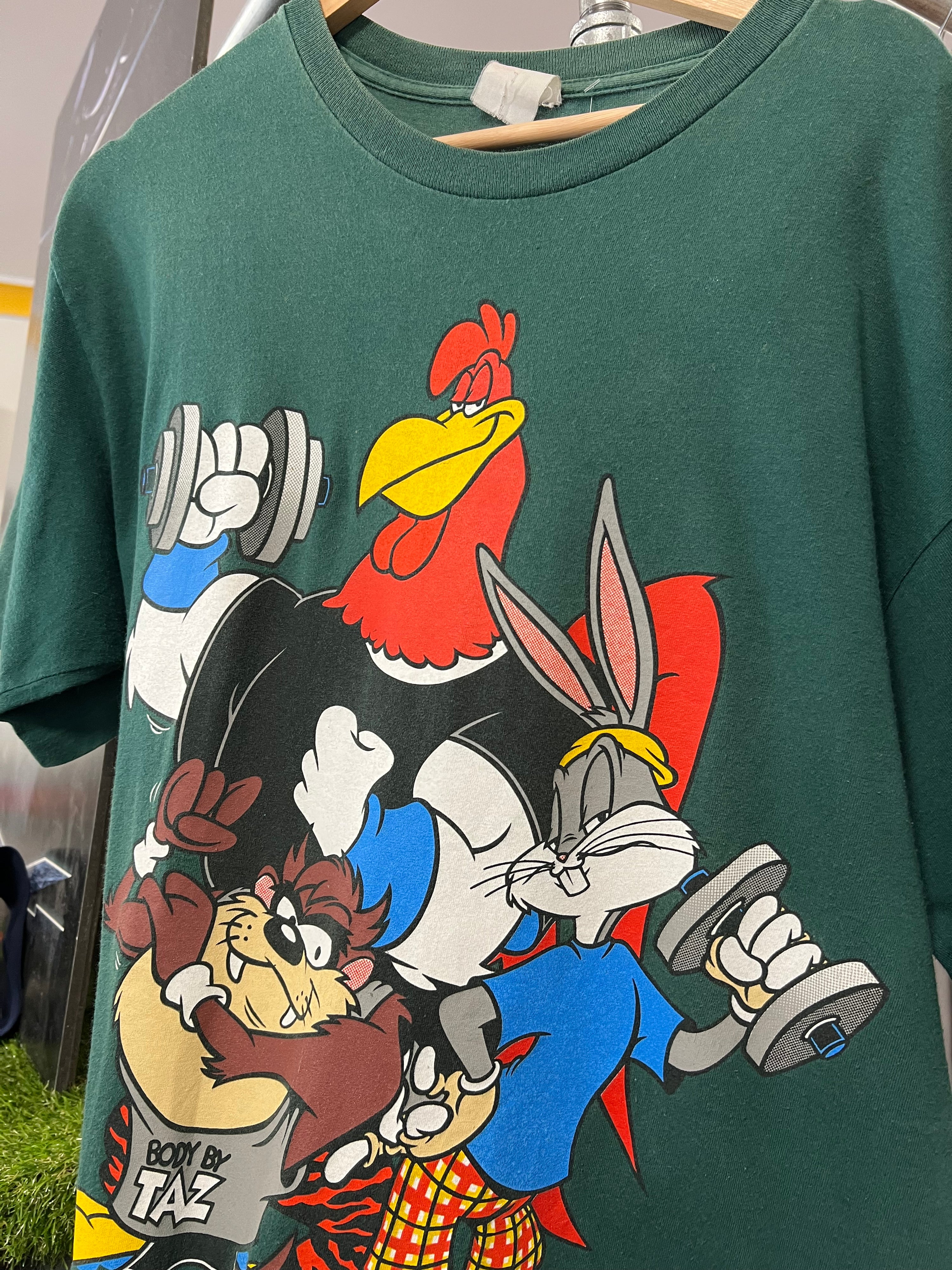 [L] 1990s Looney Tunes Body By Taz Green DS
