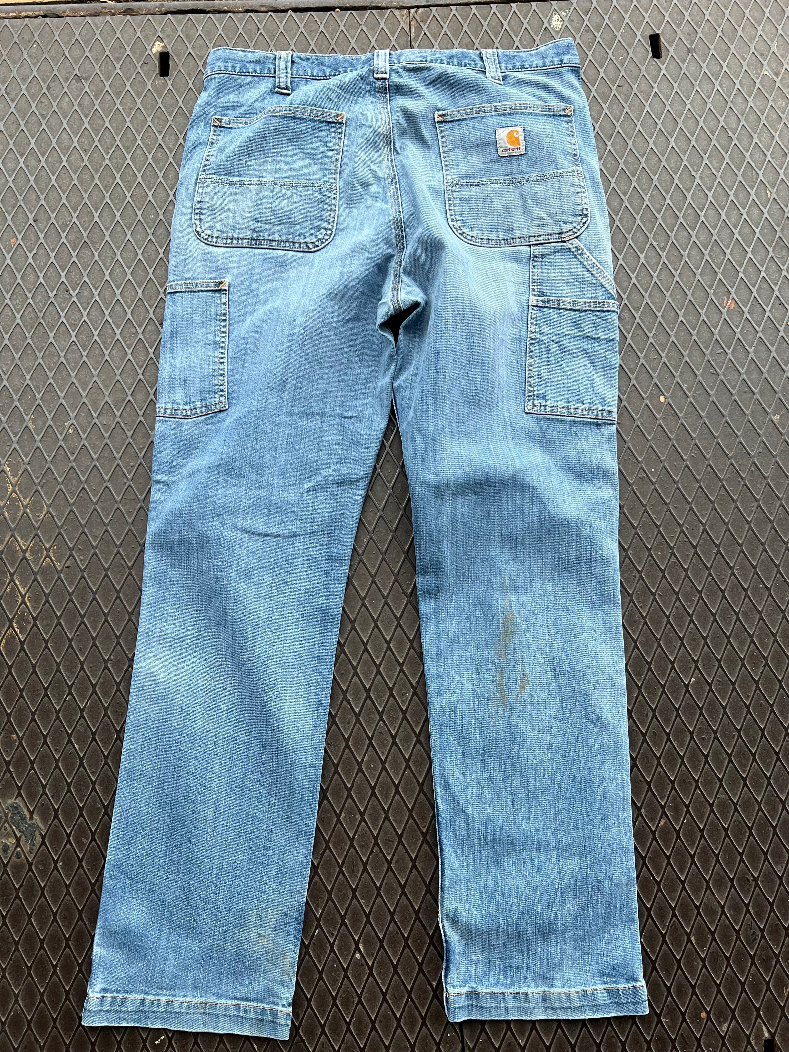 36 - Carhartt LB Denim Carpenter Pants P111