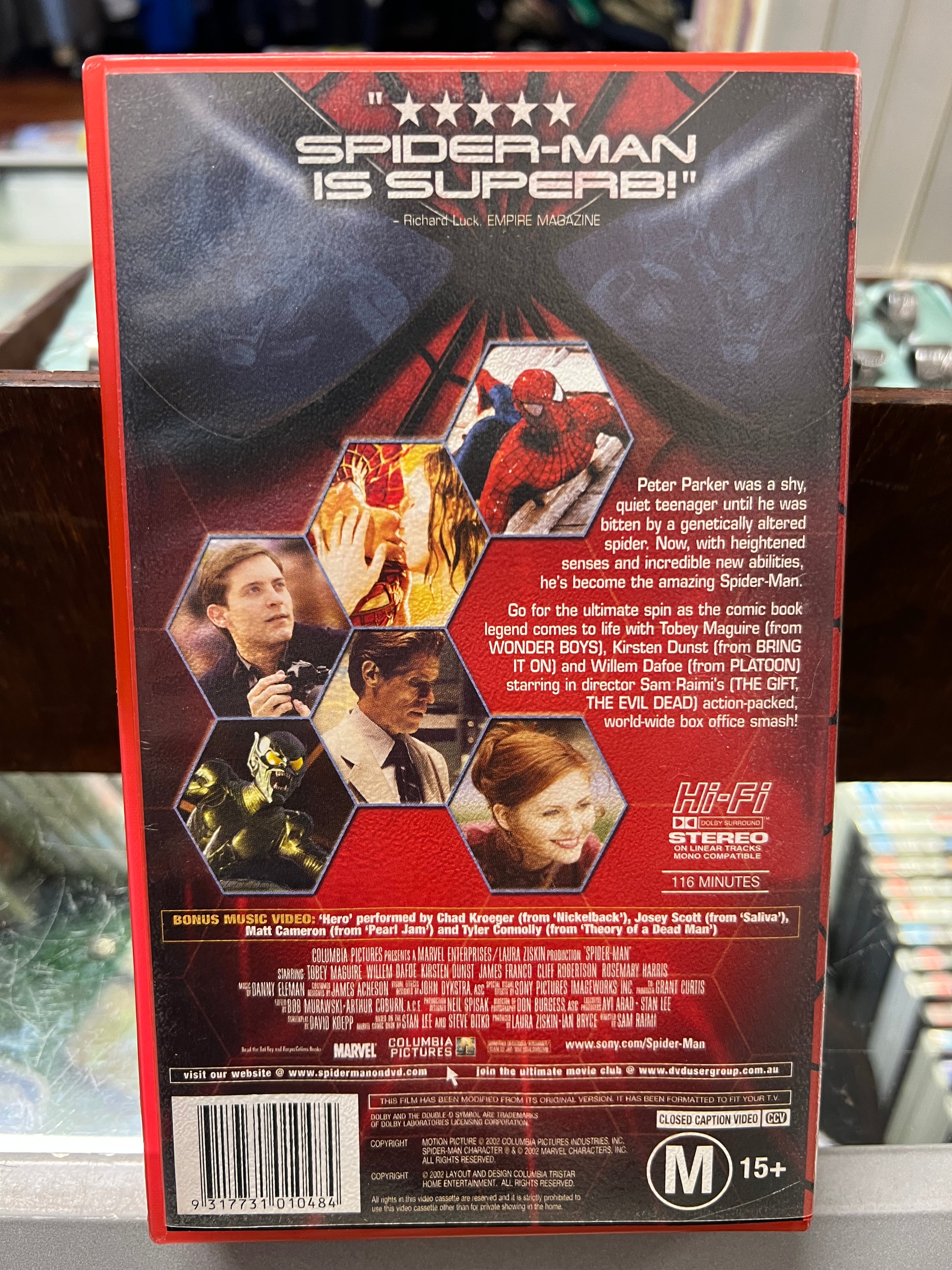 [VHS] Spiderman Small Box