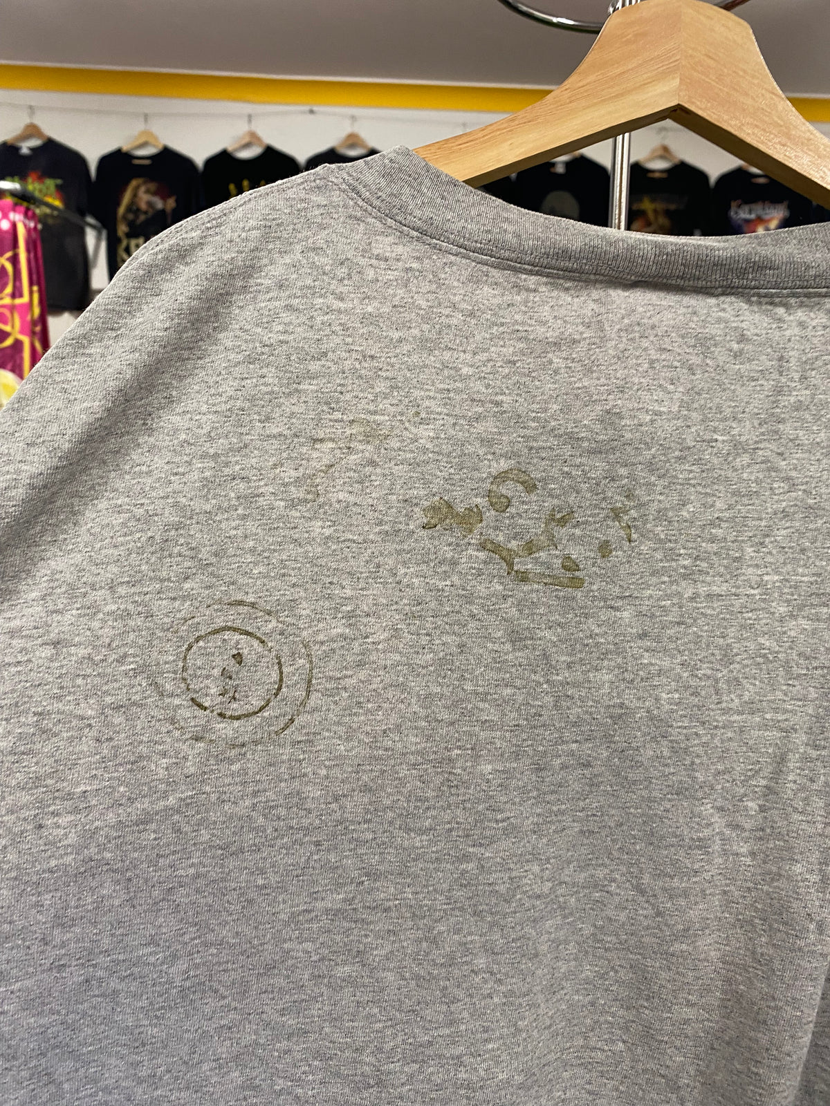 2XL - Pittsburgh Steelers Classic Logo Grey NFL Tee