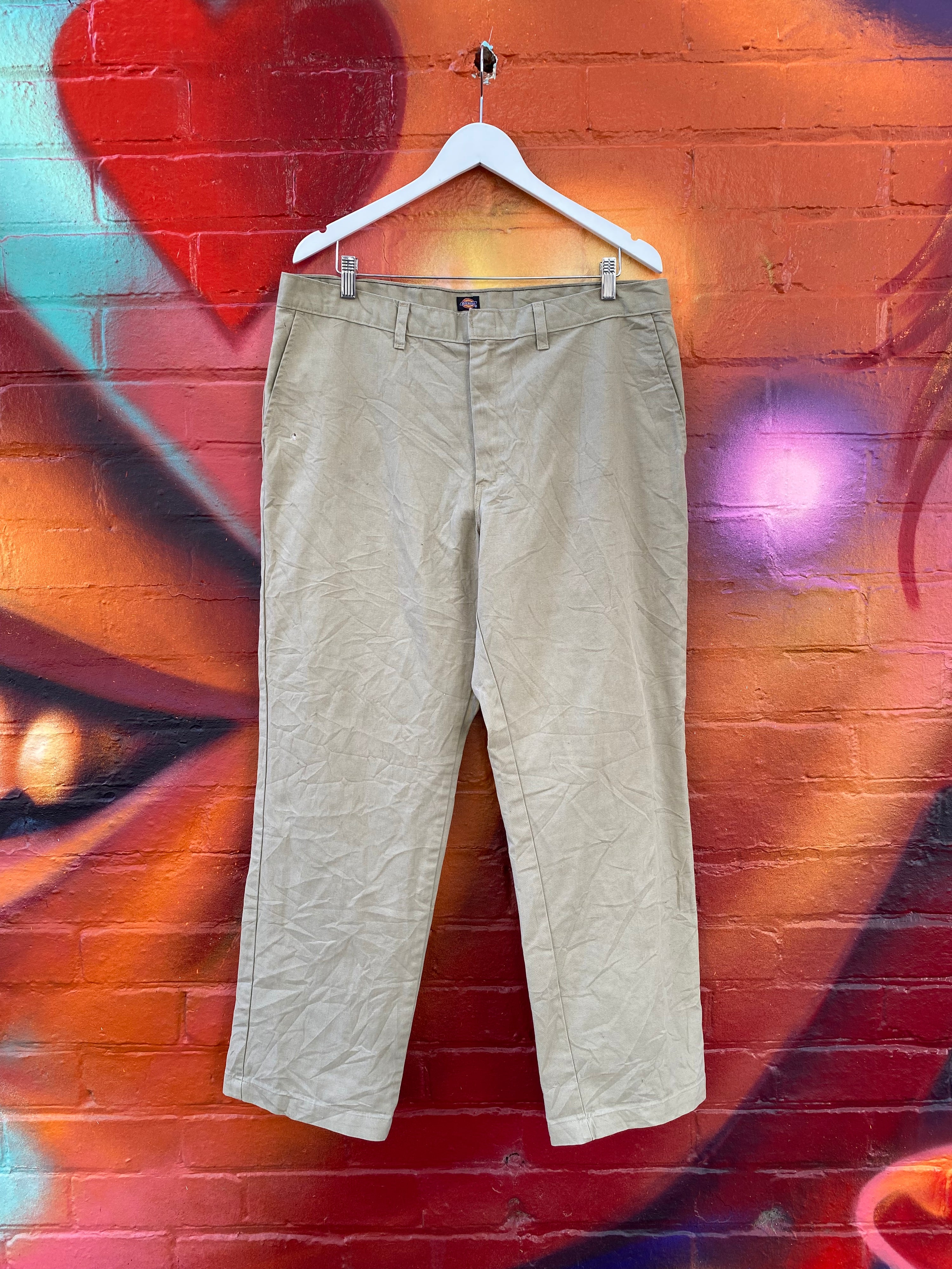 [38] Dickies Tan Work Pants D116