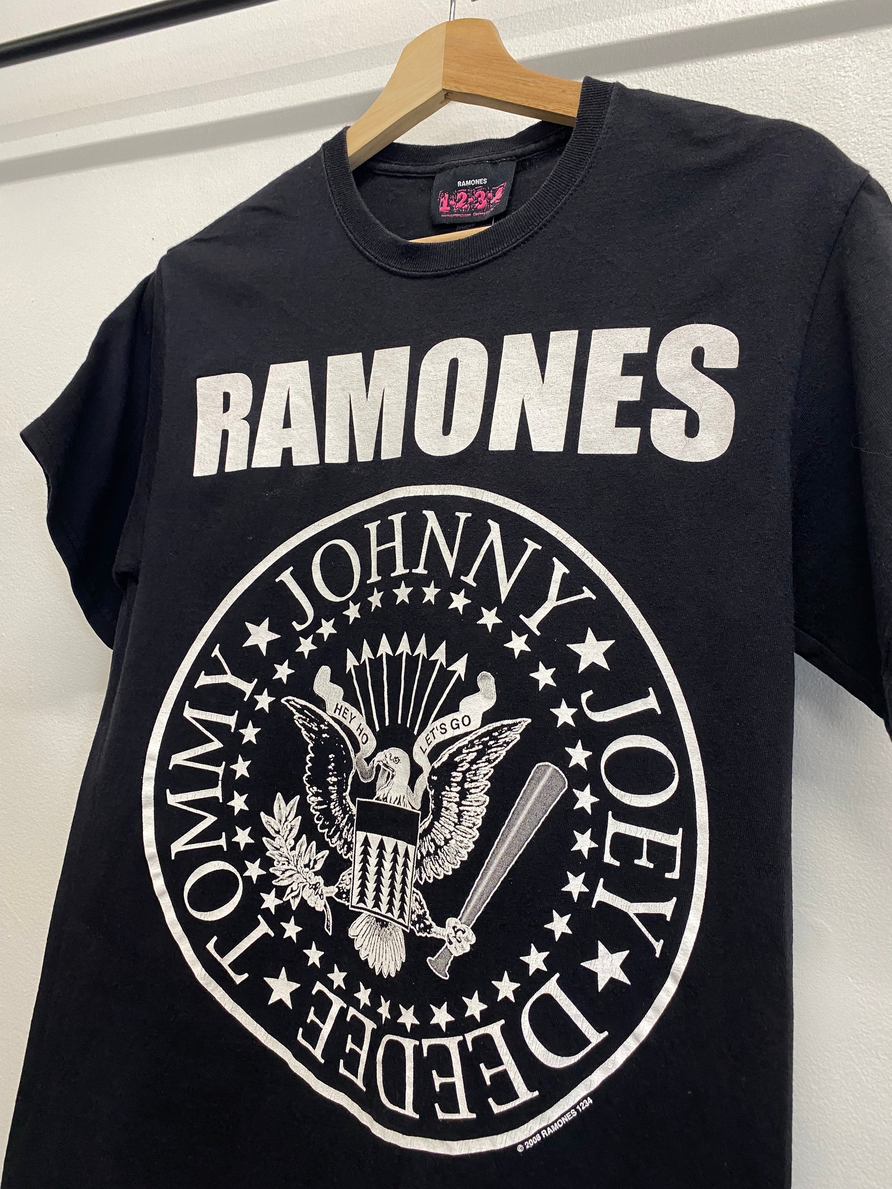 [S] 2008 The Ramones 1.2.3.4 Tee