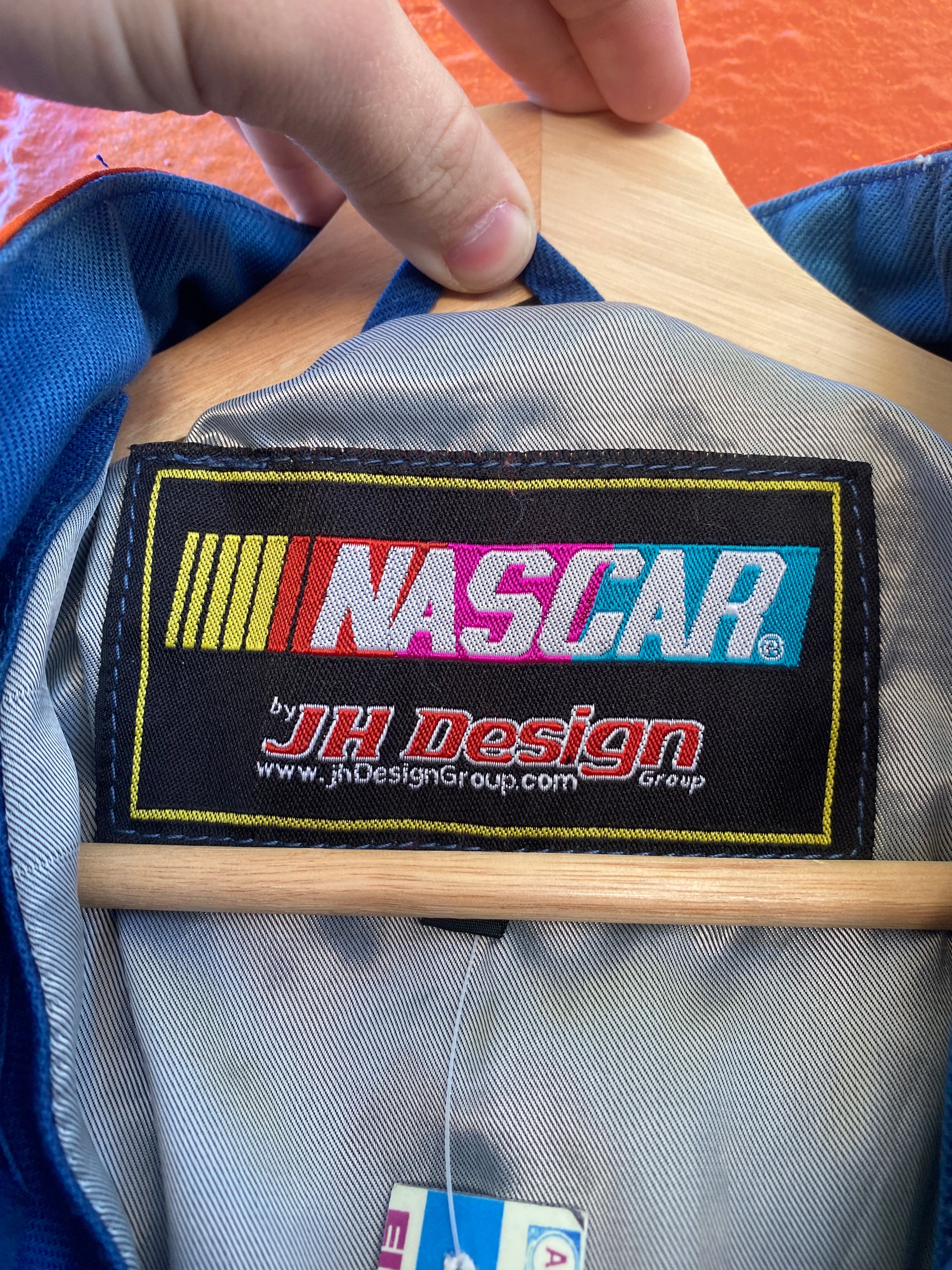 [L] CAT Racing Jacket Blue