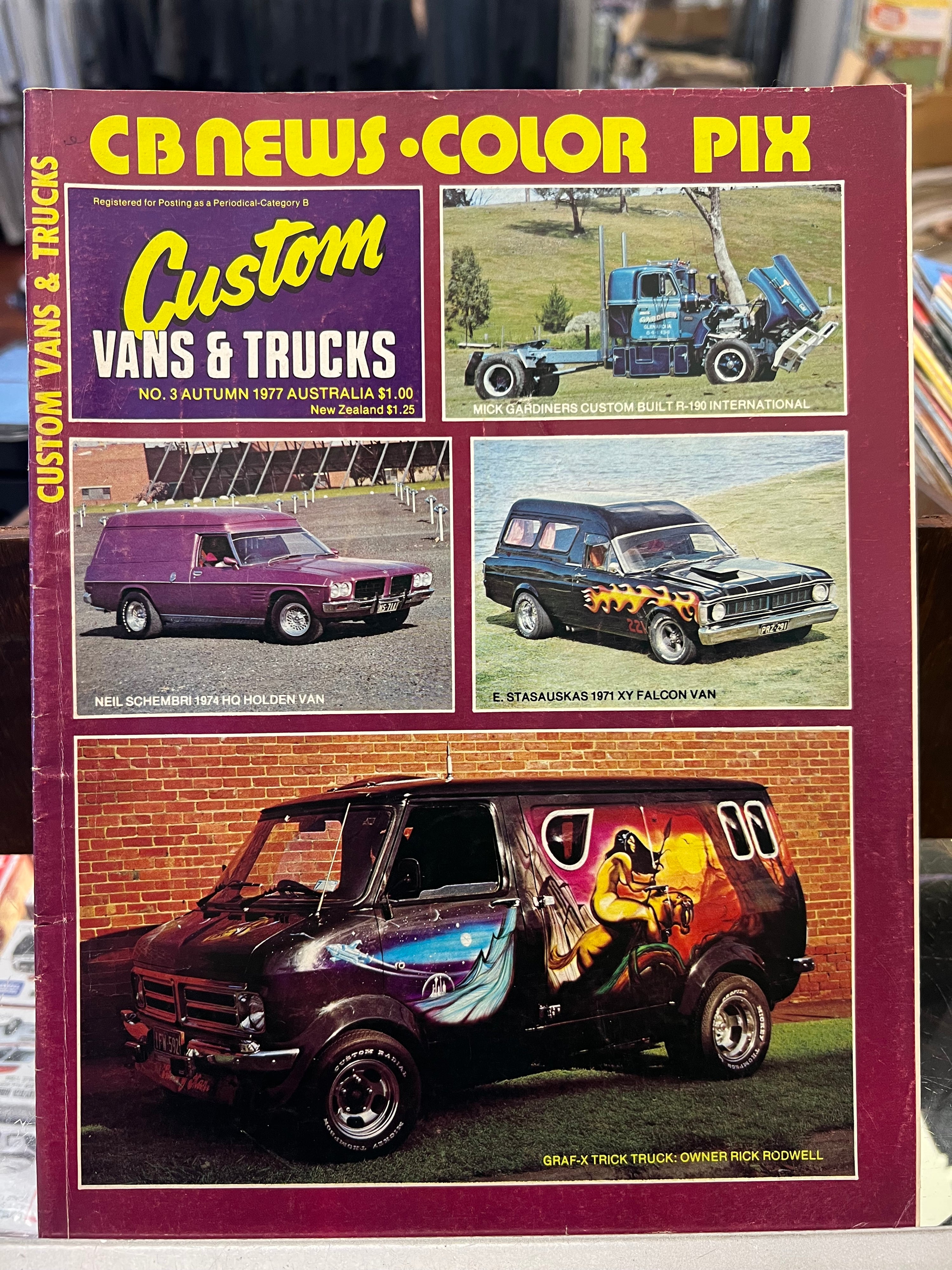 VINTAGE CUSTOM VANS AND TRUCKS