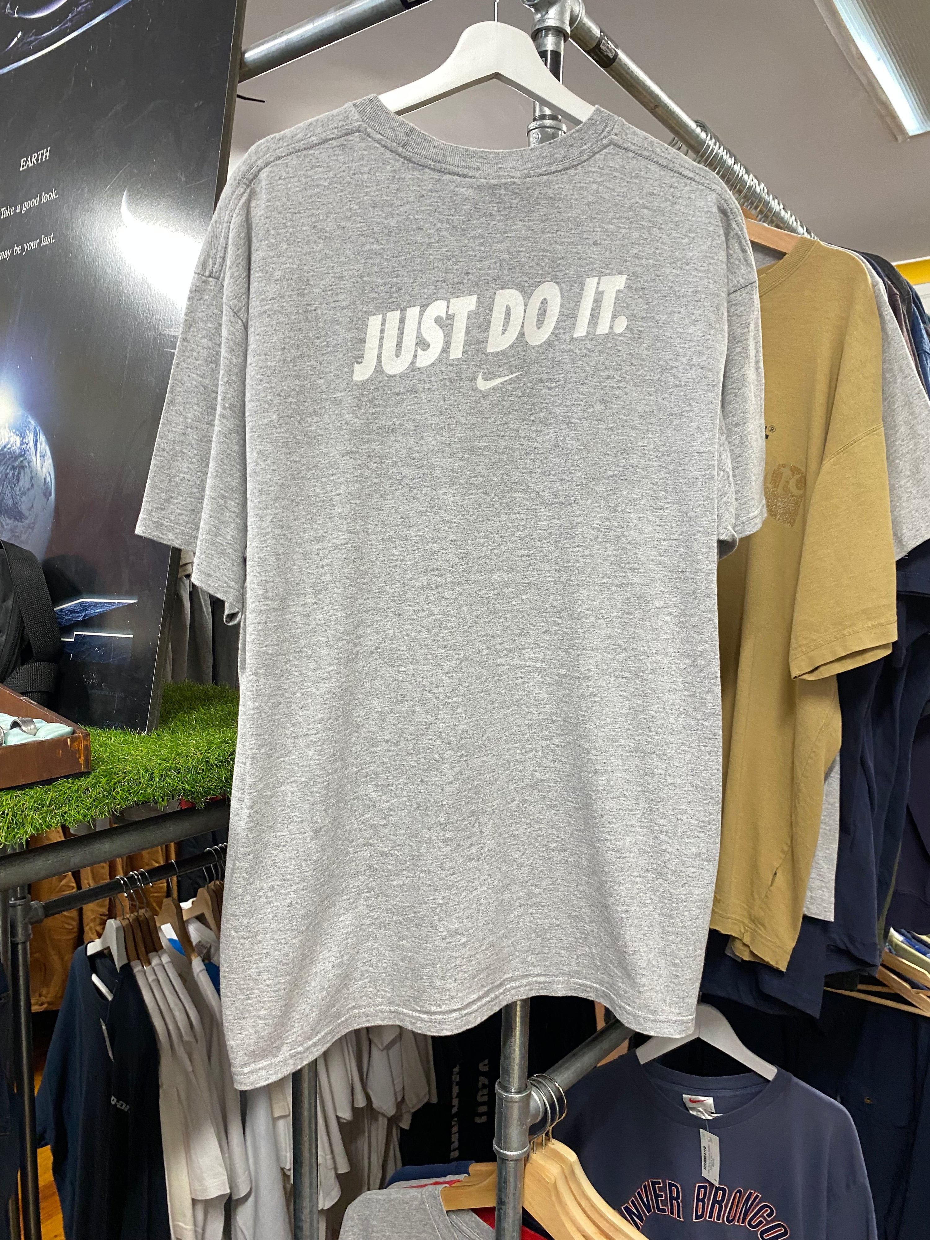 XL - 2000s Nike Team Penn State Football: Just Do It DS Grey Tee