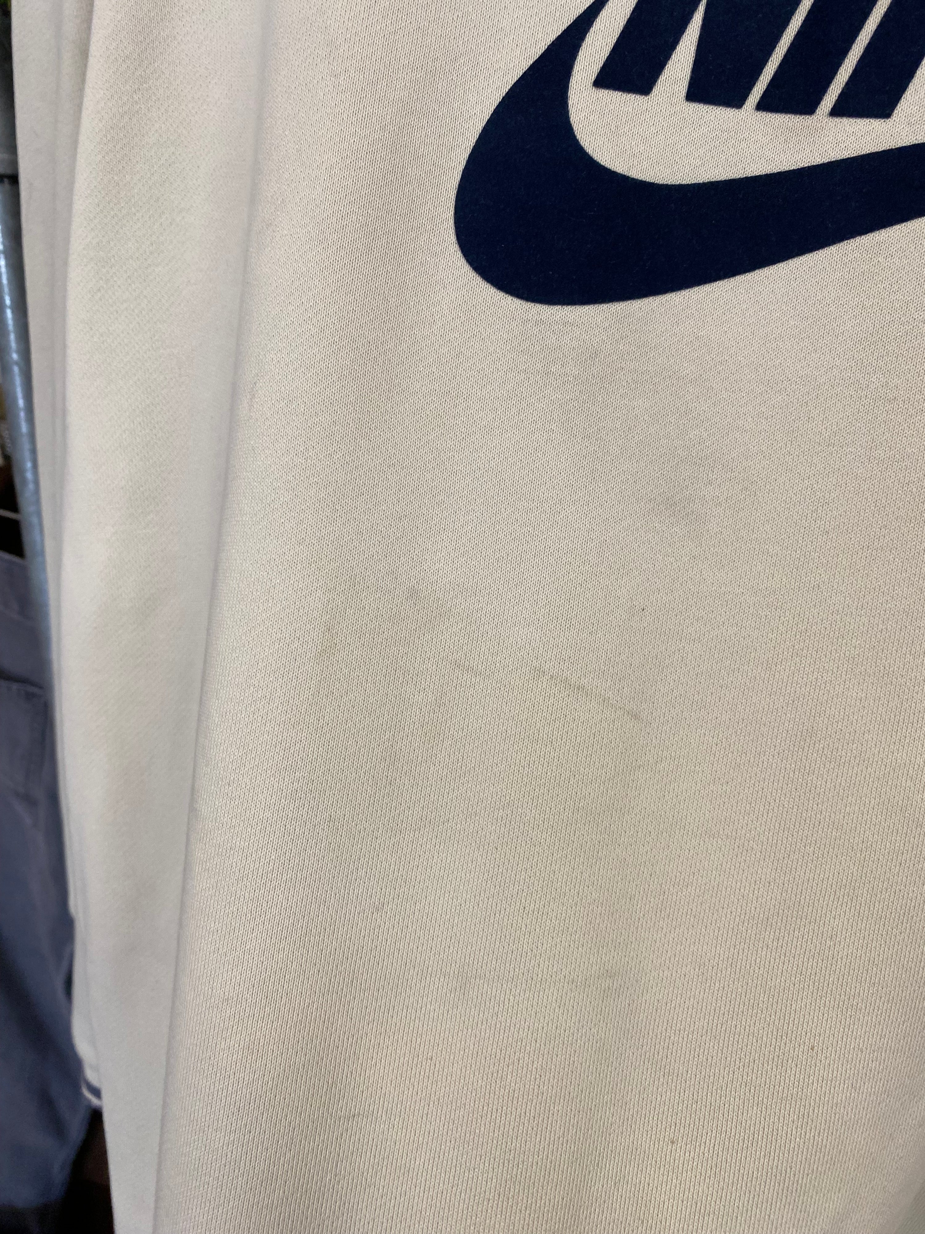 [M] Nike Spellout Beige Jumper
