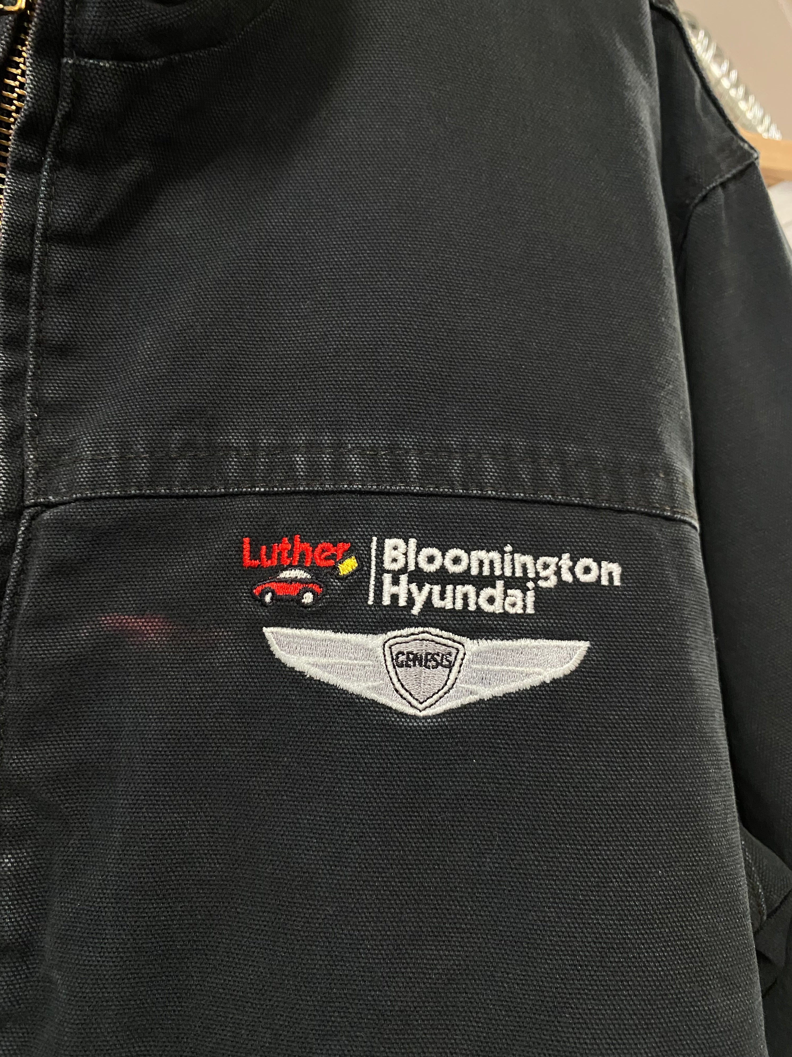 [L] 'Luther' Bloomingdale Hyundai Black Detroit Jacket