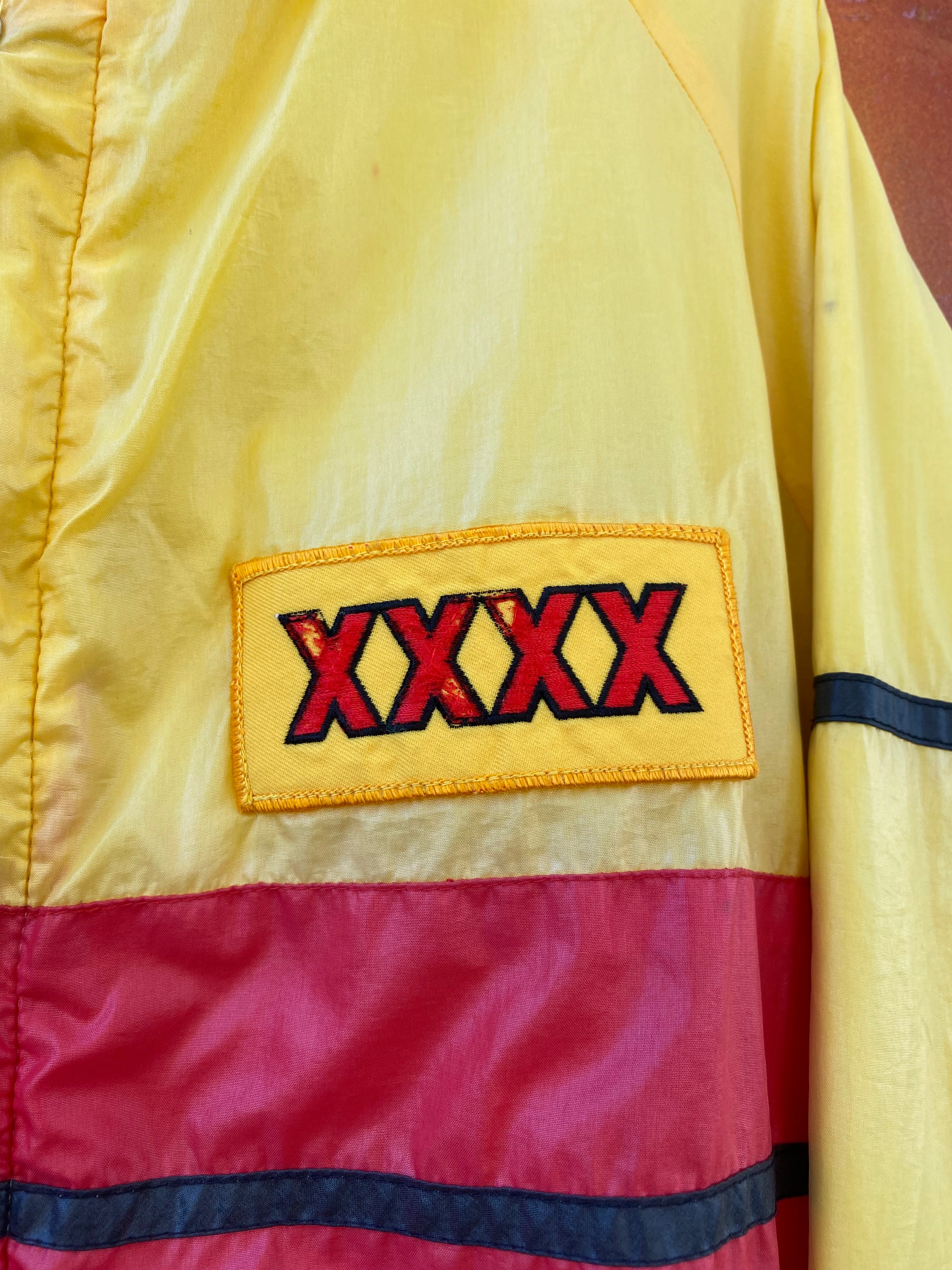 [2XL] Vintage XXXX Fleece Lined Yellow Jacket