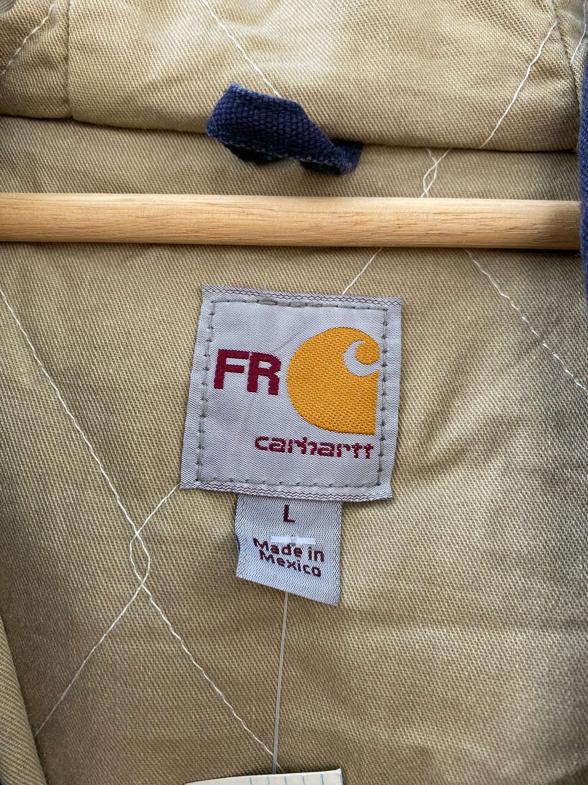 [L] Carhartt FR Cat 3 Blue Jacket 101622 410