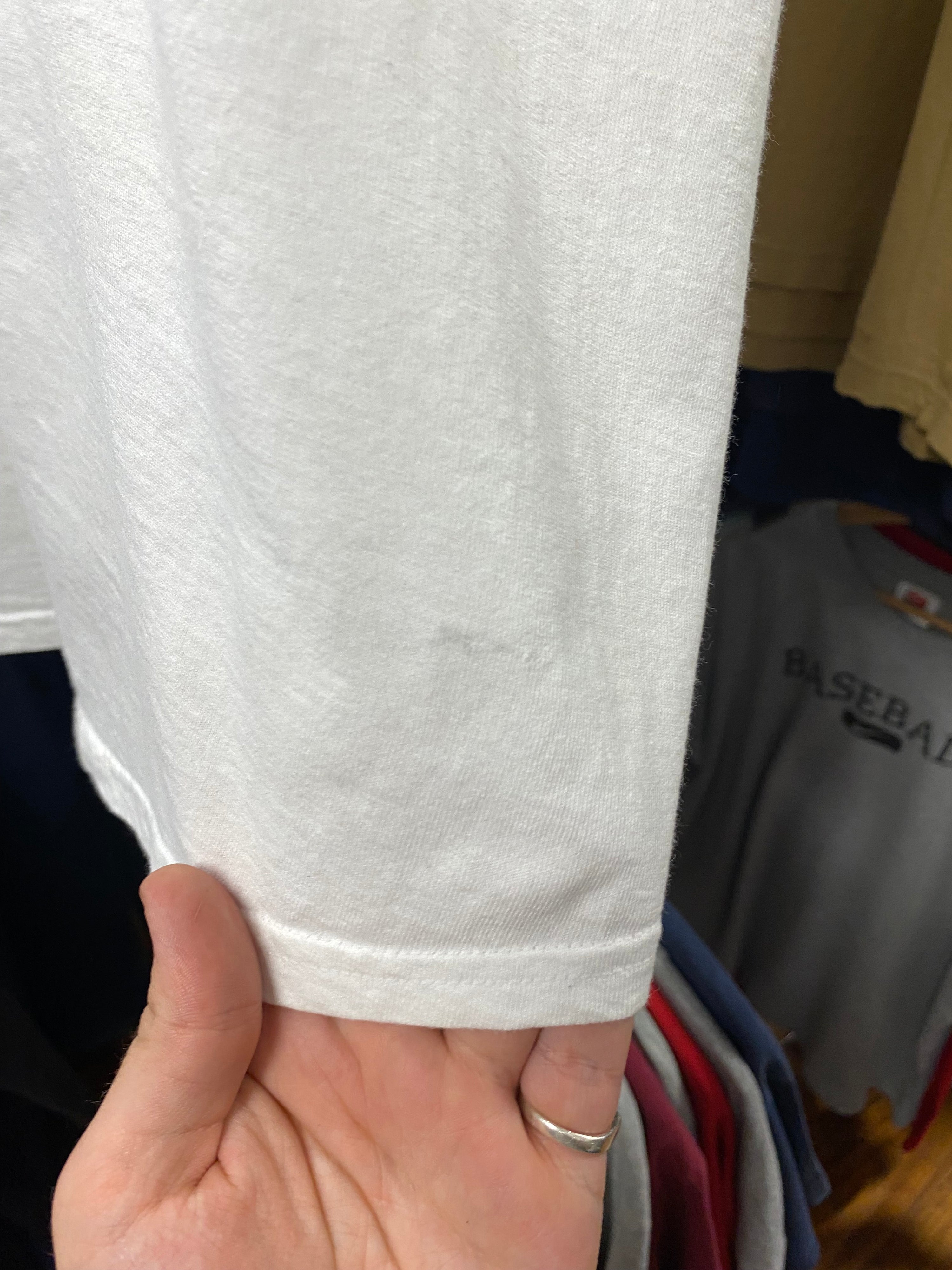 2XL - Nike Team NY Yankees Vs Mets Subway Series White DS Tee