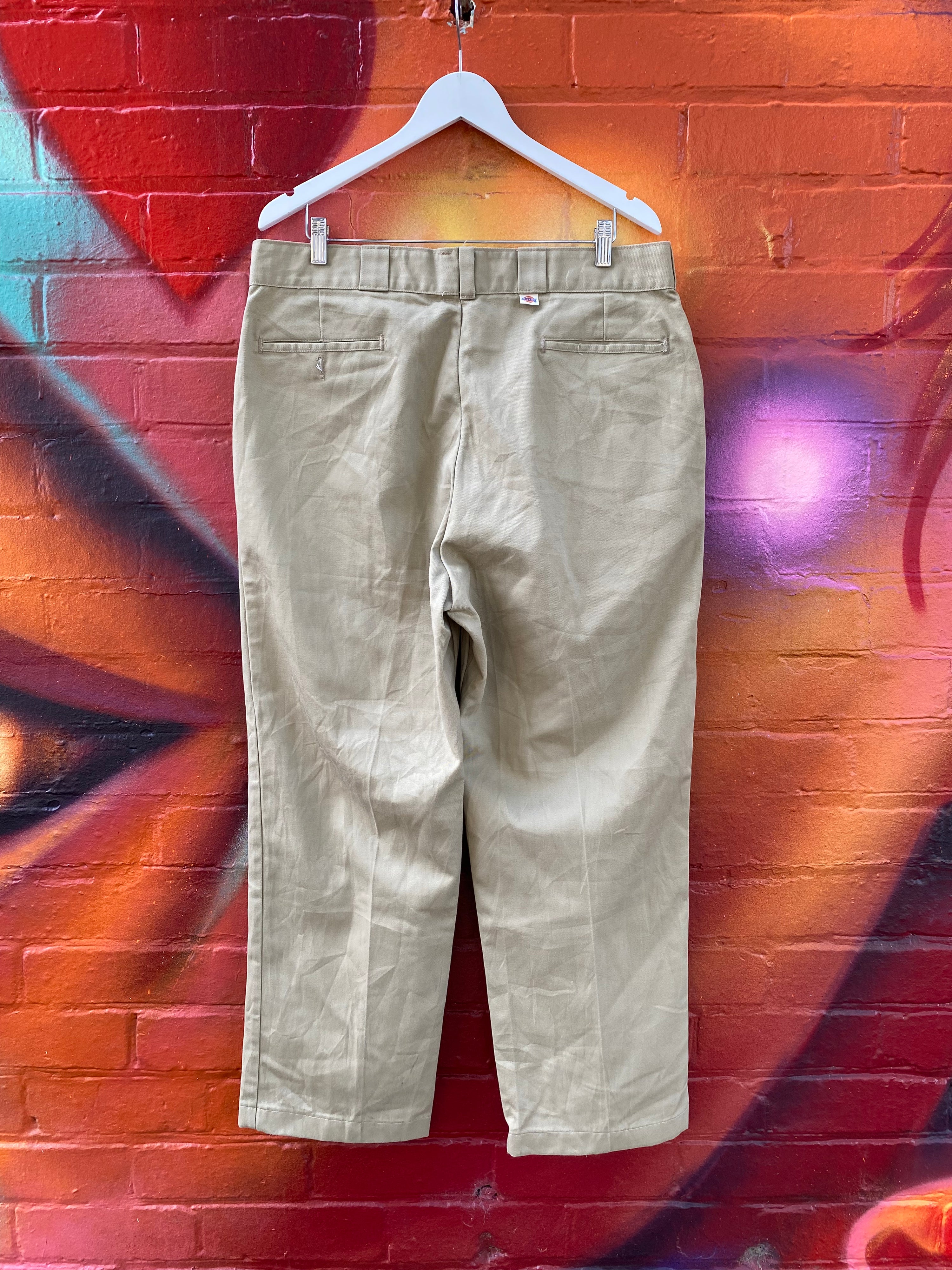 [40] Dickies Tan Work Pants D164
