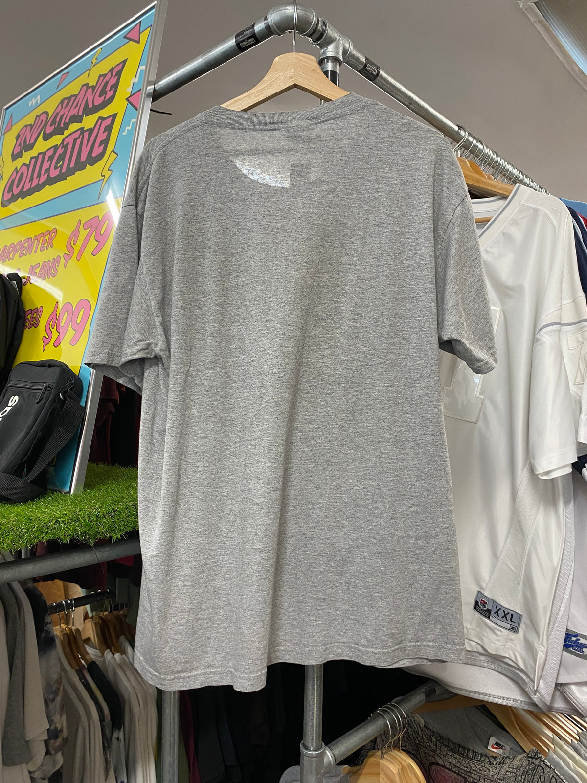 [L] Vintage 90s Chicago Bulls LEE Grey Tshirt