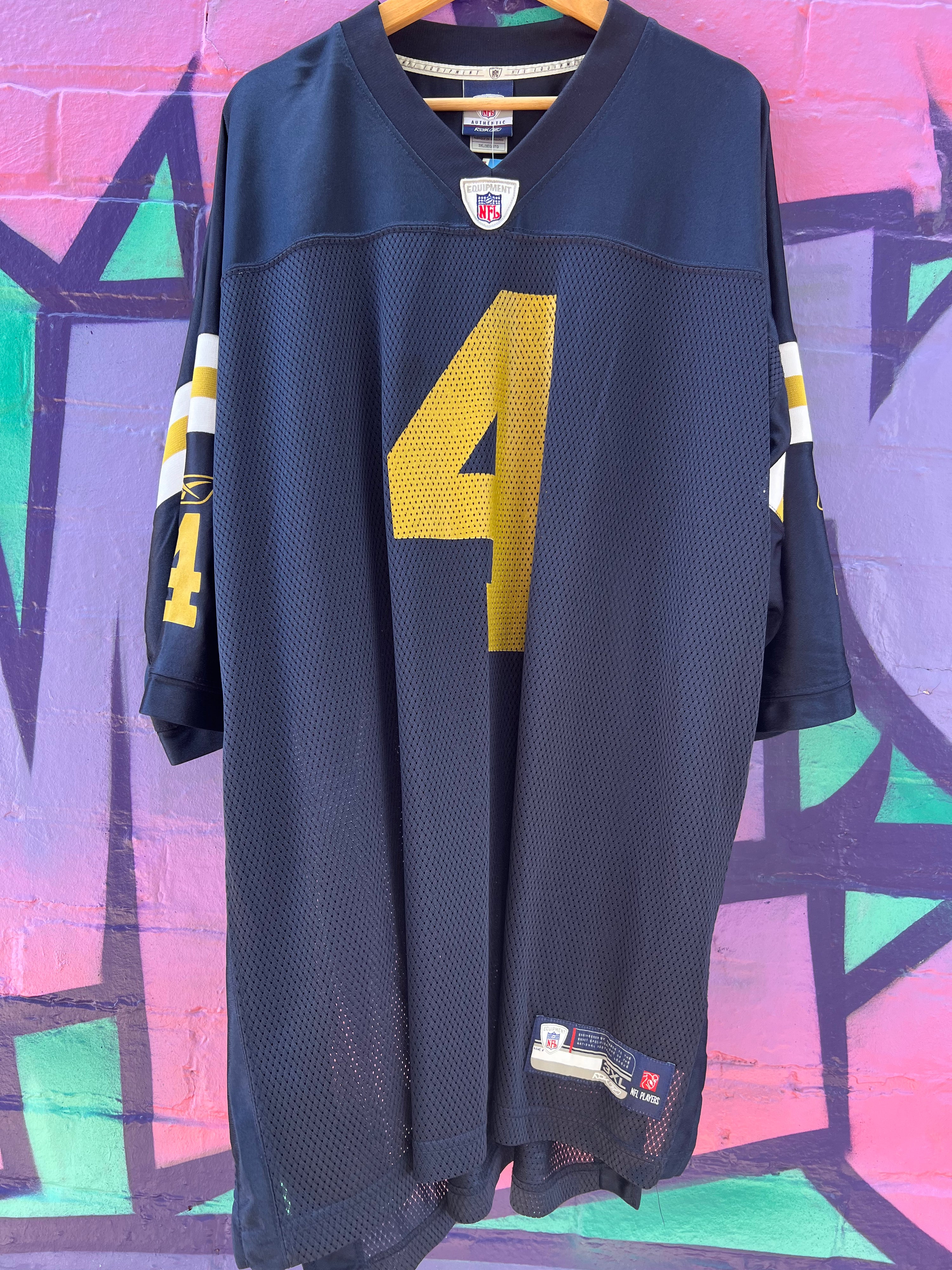 3XL - Brett Farve #4 New York Jets Jersey