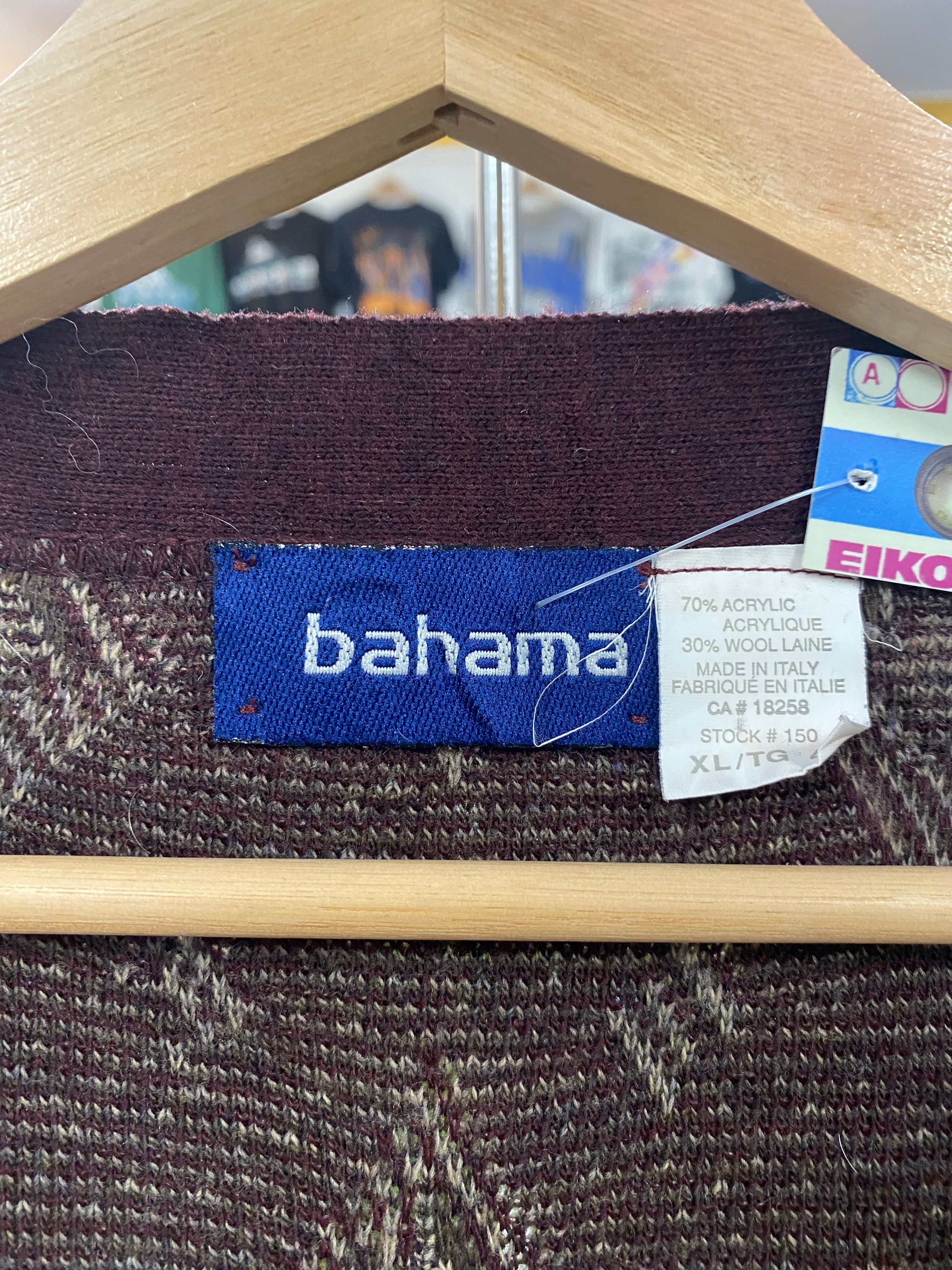 [XL] Bahama Burgundy Knit Cardigan