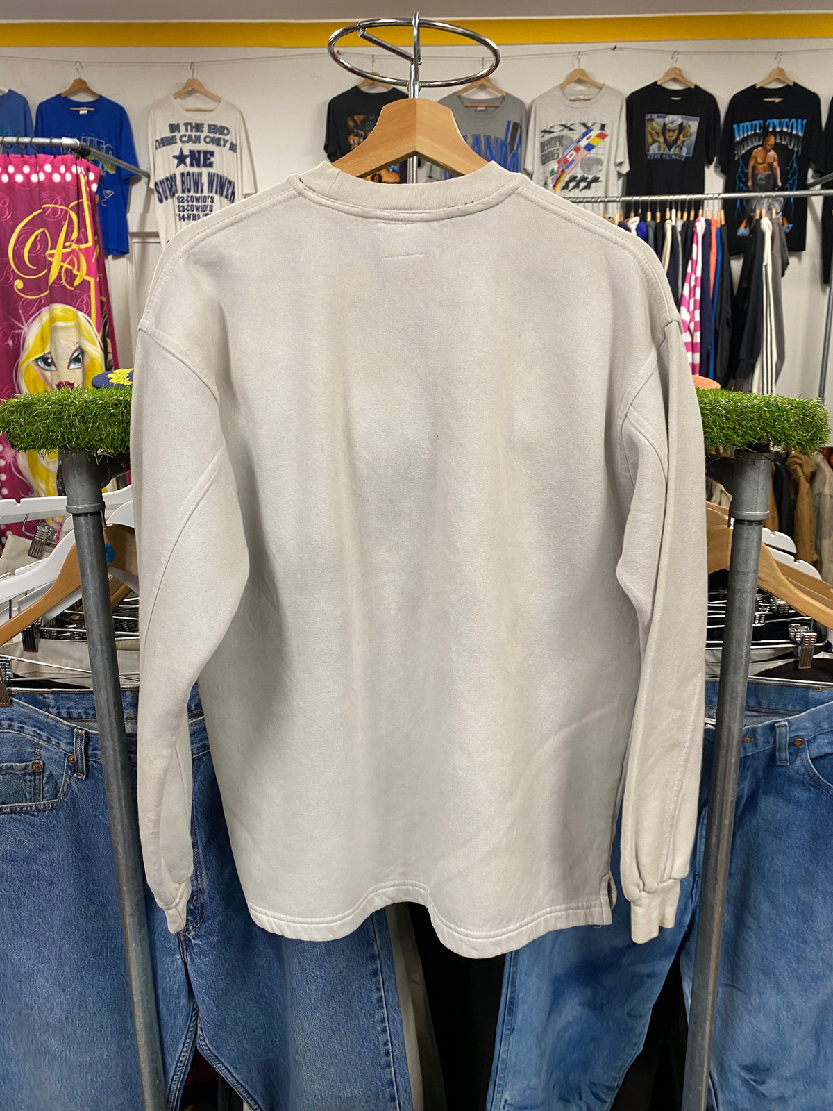 [S] Tommy Hilfiger Big Logo White Jumper