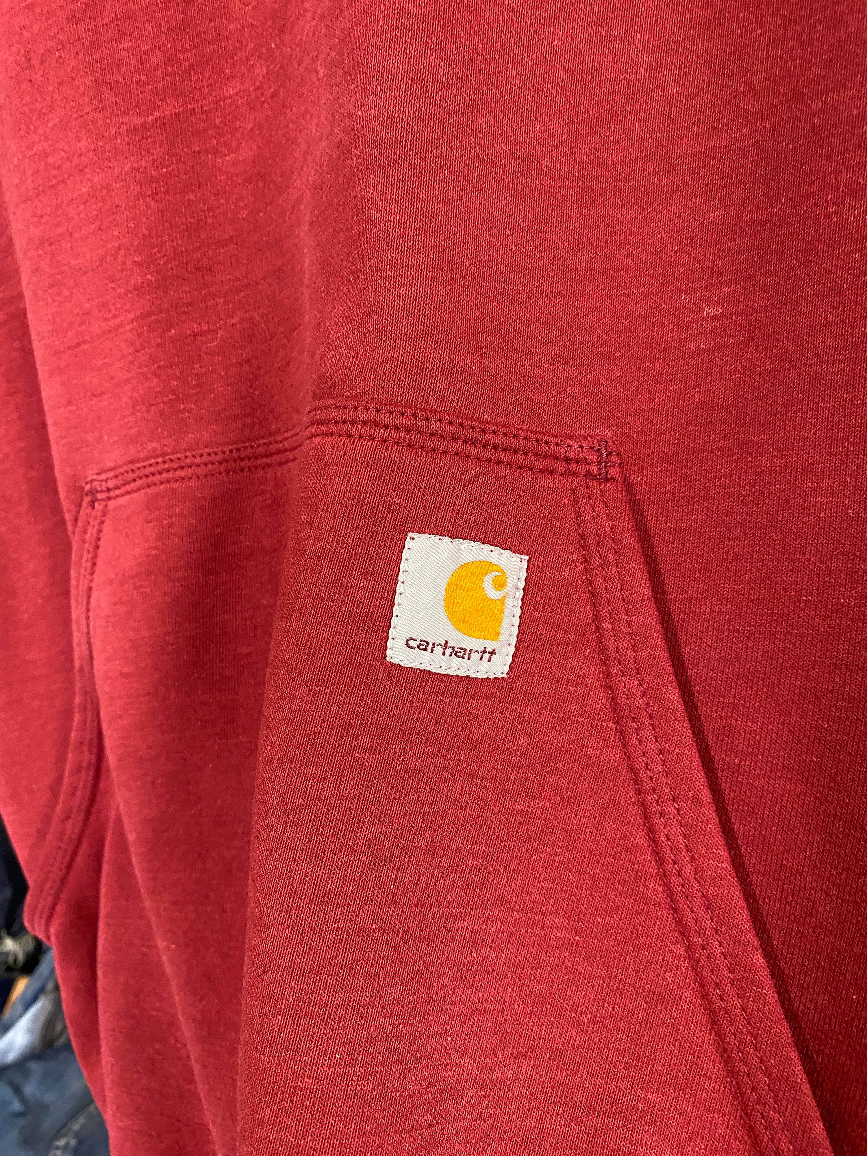 [XLT] Carhartt Red Hoodie Tall