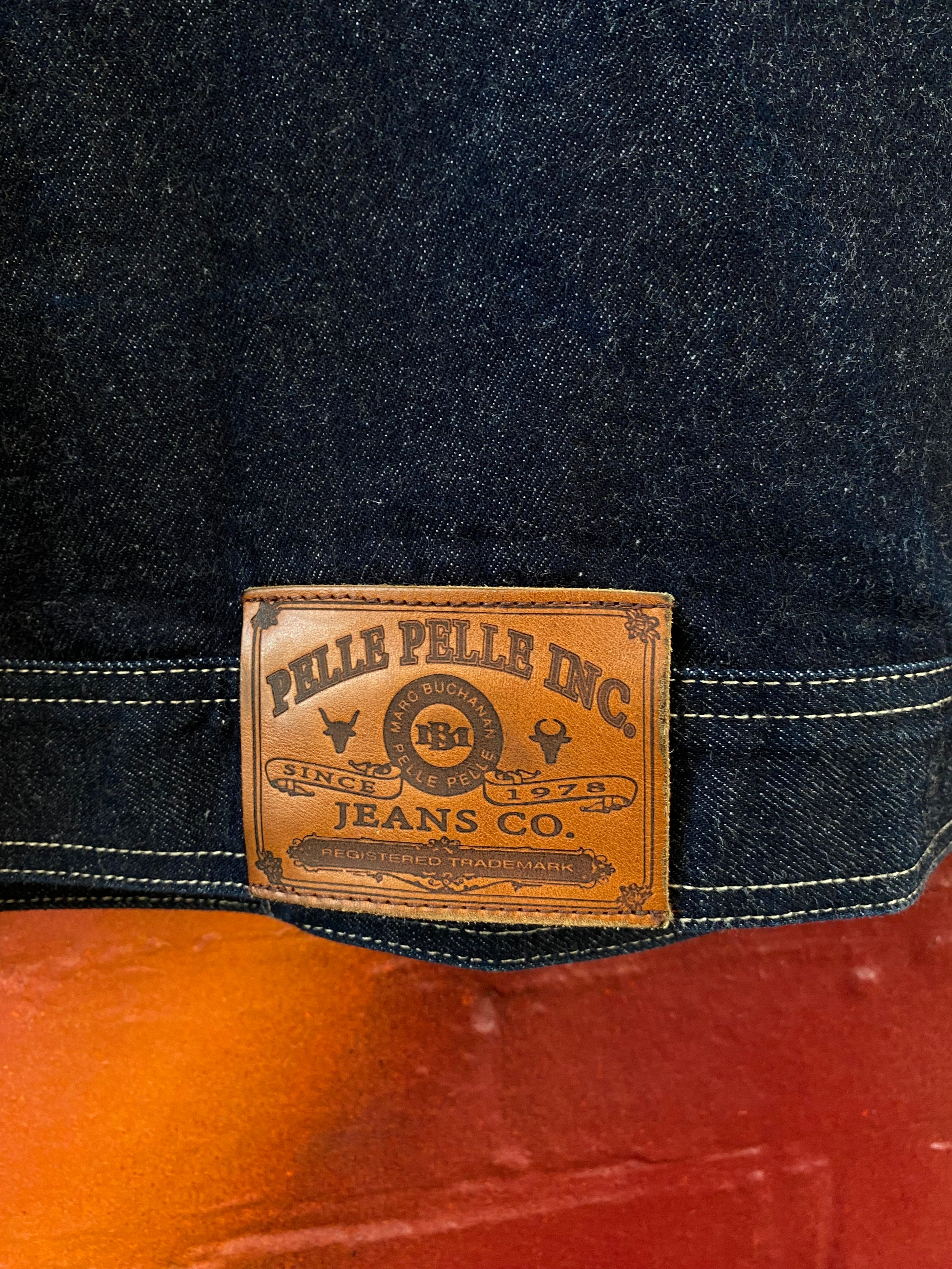 [2XL] Pelle Pelle Jeans Co. Dark Denim Jacket