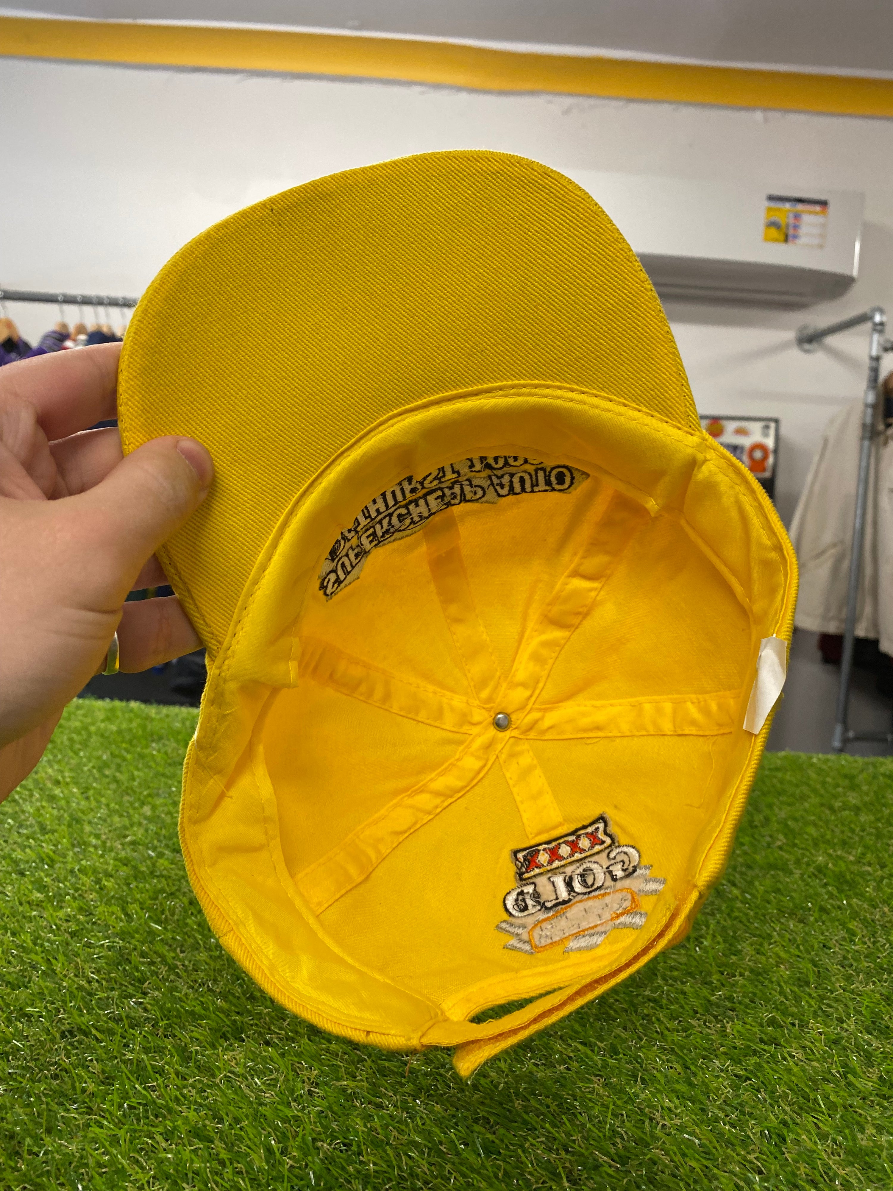 2008 Supercheap Auto Bathurst 1000 Embroidered Yellow Hat