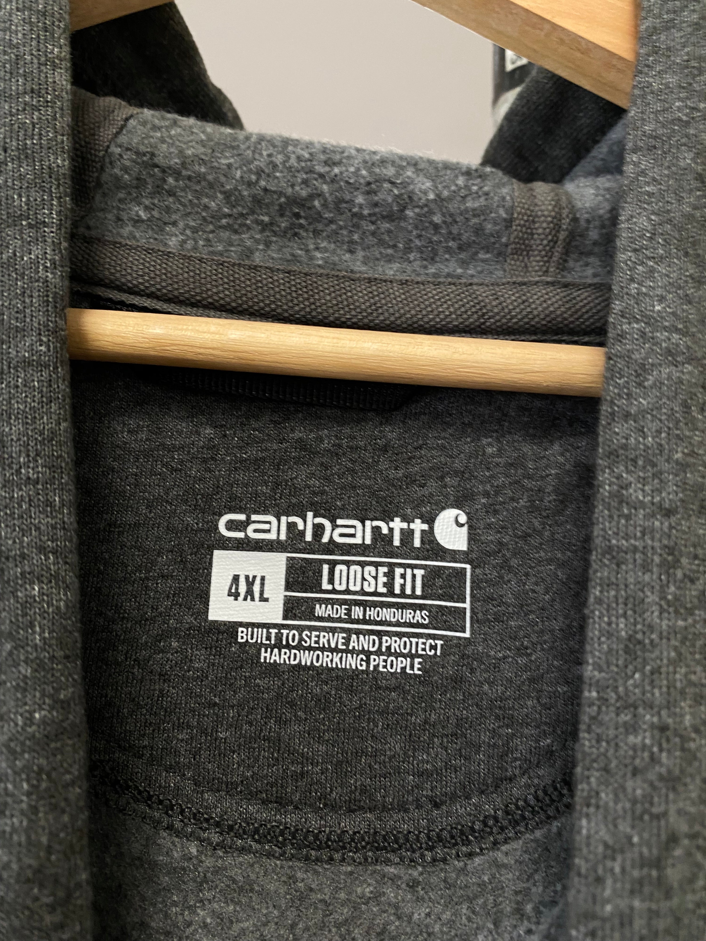 [4XL] Carhartt 'Trident Civil' Grey Hoodie