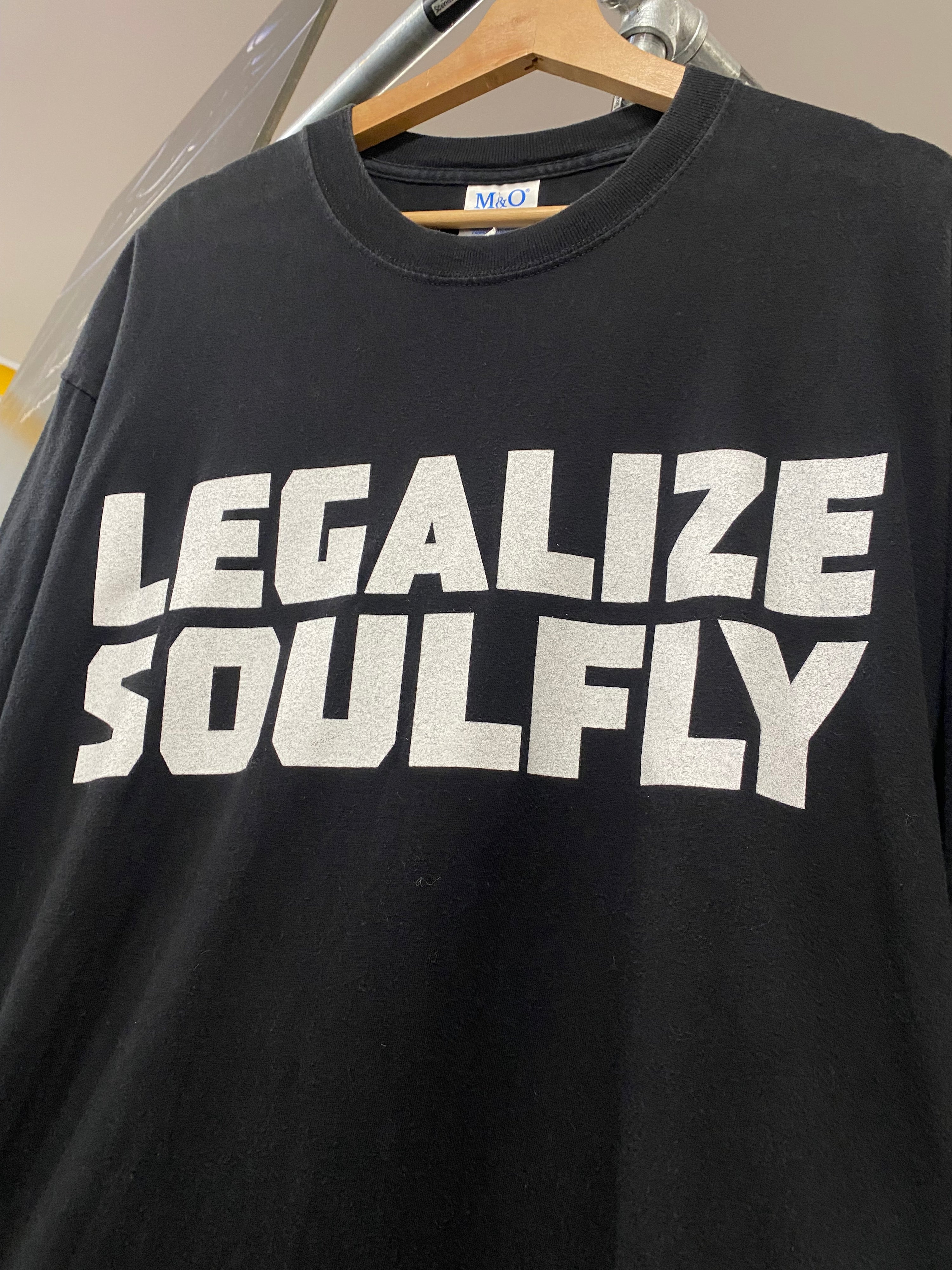 XL - 2002 Legalize Soulfly Double Sided Black Tee