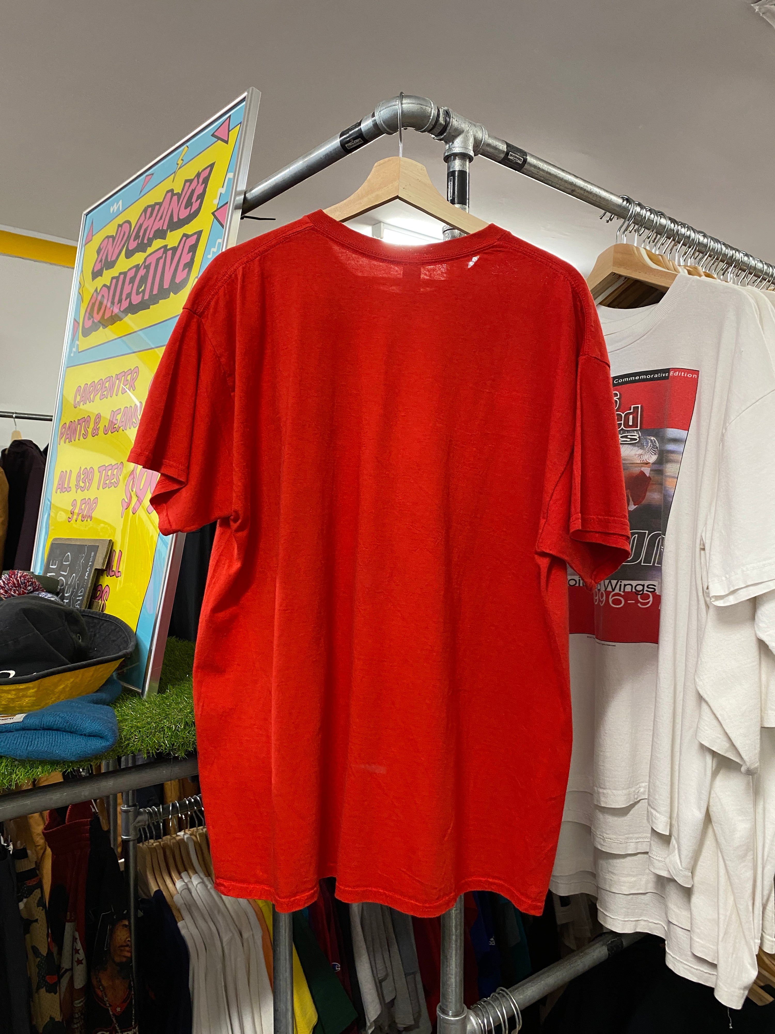 XL - Cardi B x Offset Red McDonalds Crew Tee