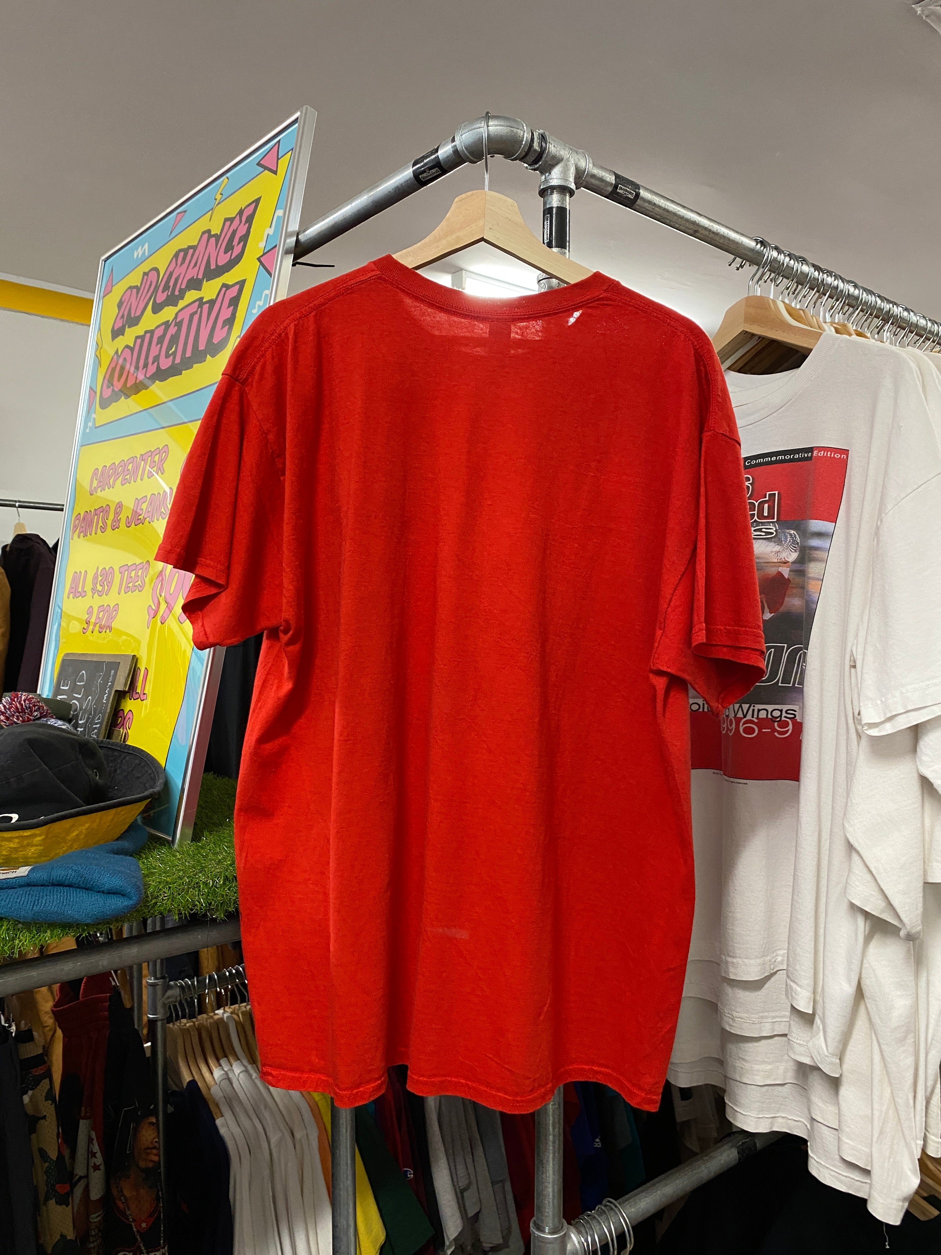 XL - Cardi B x Offset Red McDonalds Crew Tee