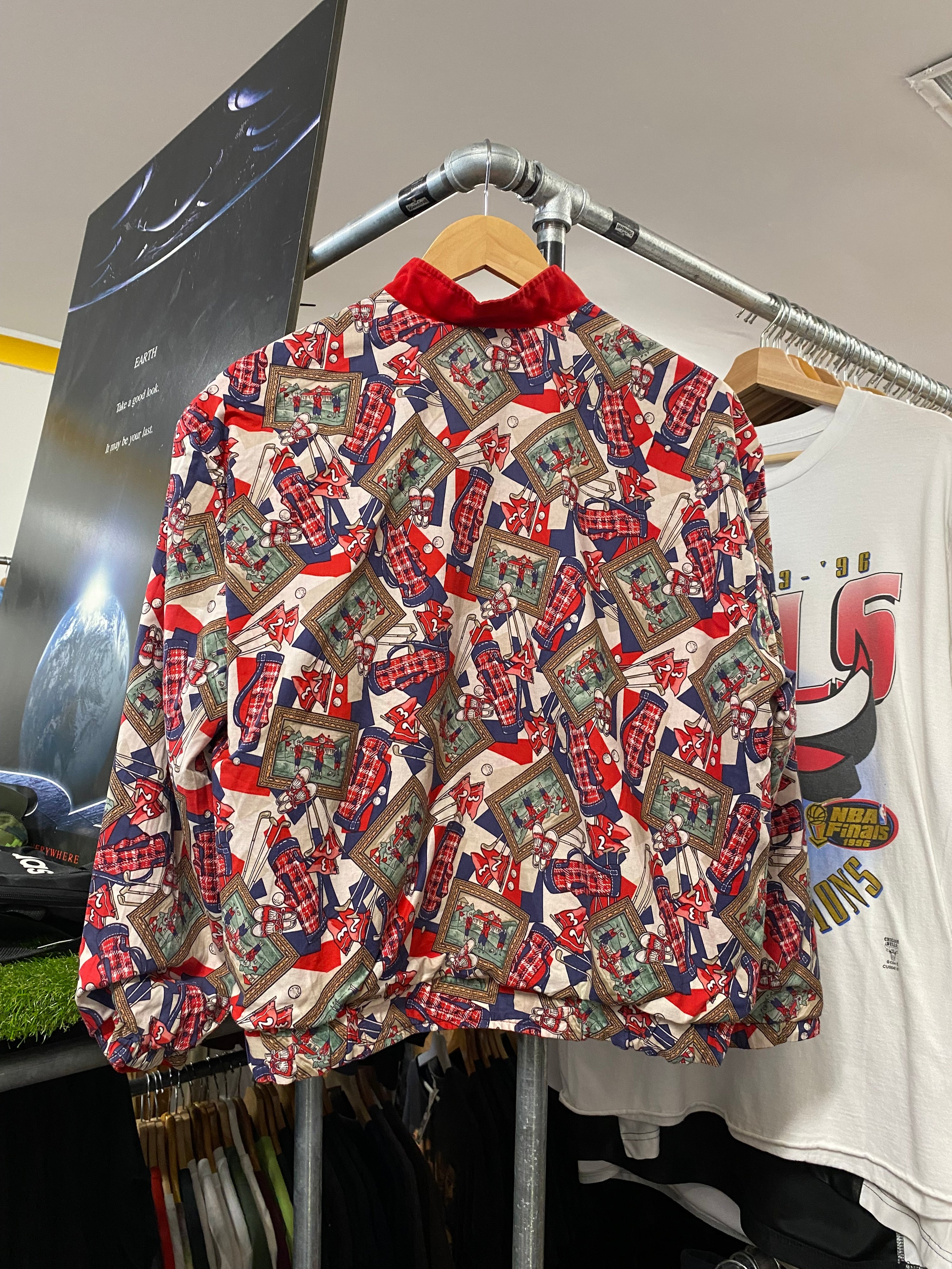 [M] Vintage Reversable Pendleton Red Jacket