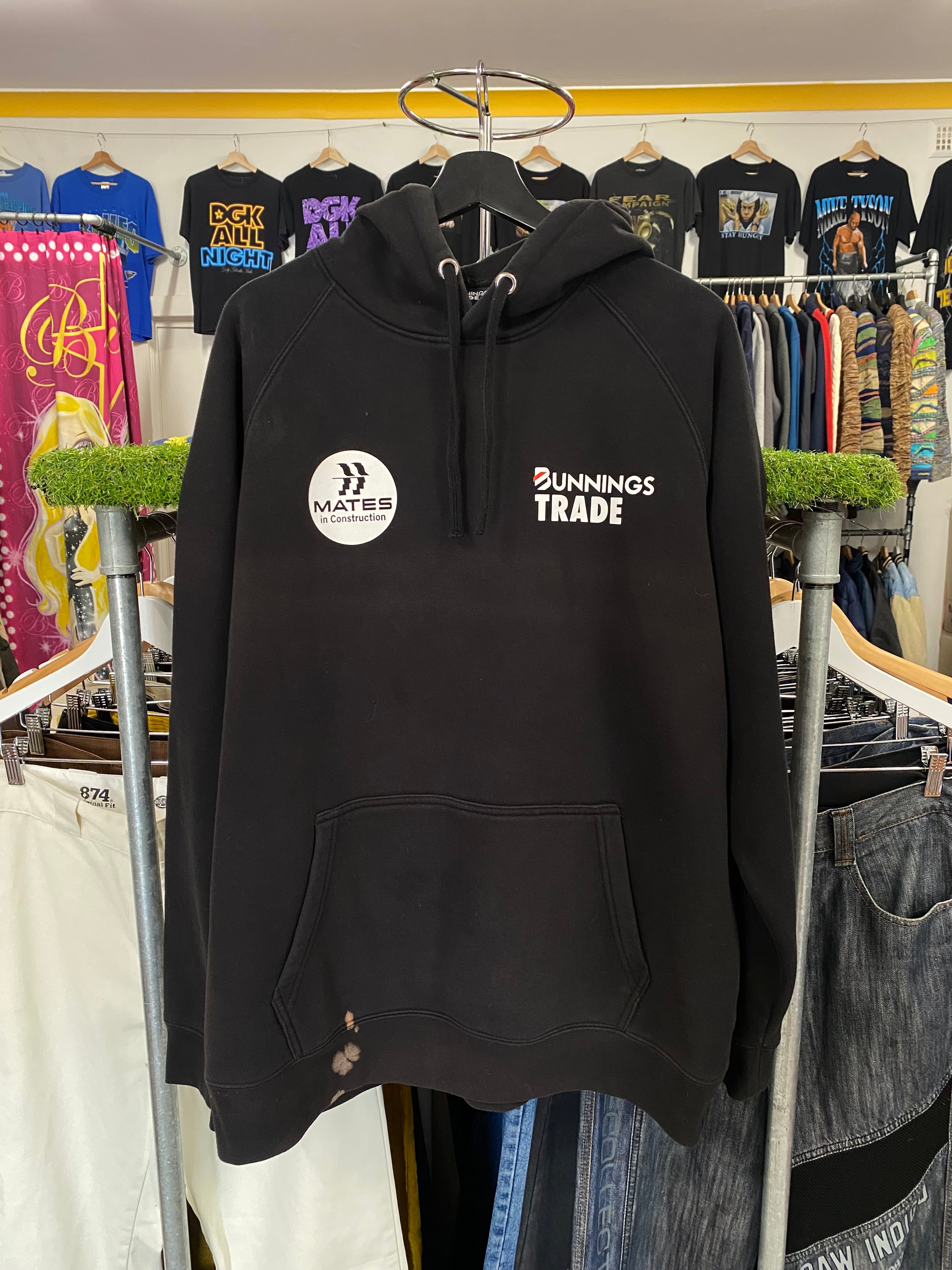 [XL] Bunnings Trade Black Hoodie