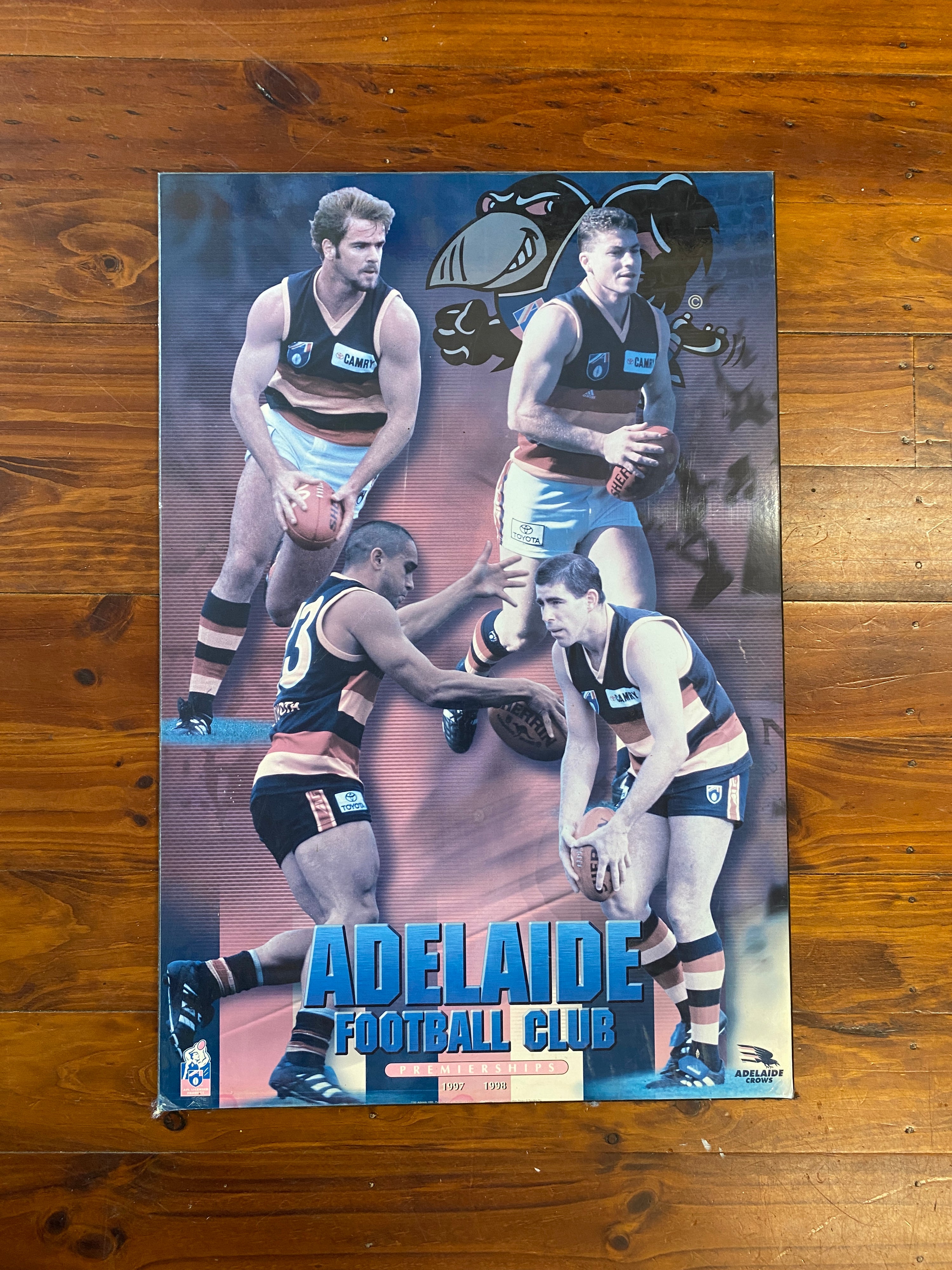 1997/1998 Adelaide Crows Large Blockmount