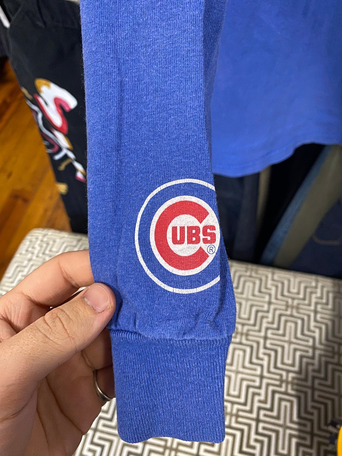 M - 2003 Nike Team Chicago Cubs Blue Tee