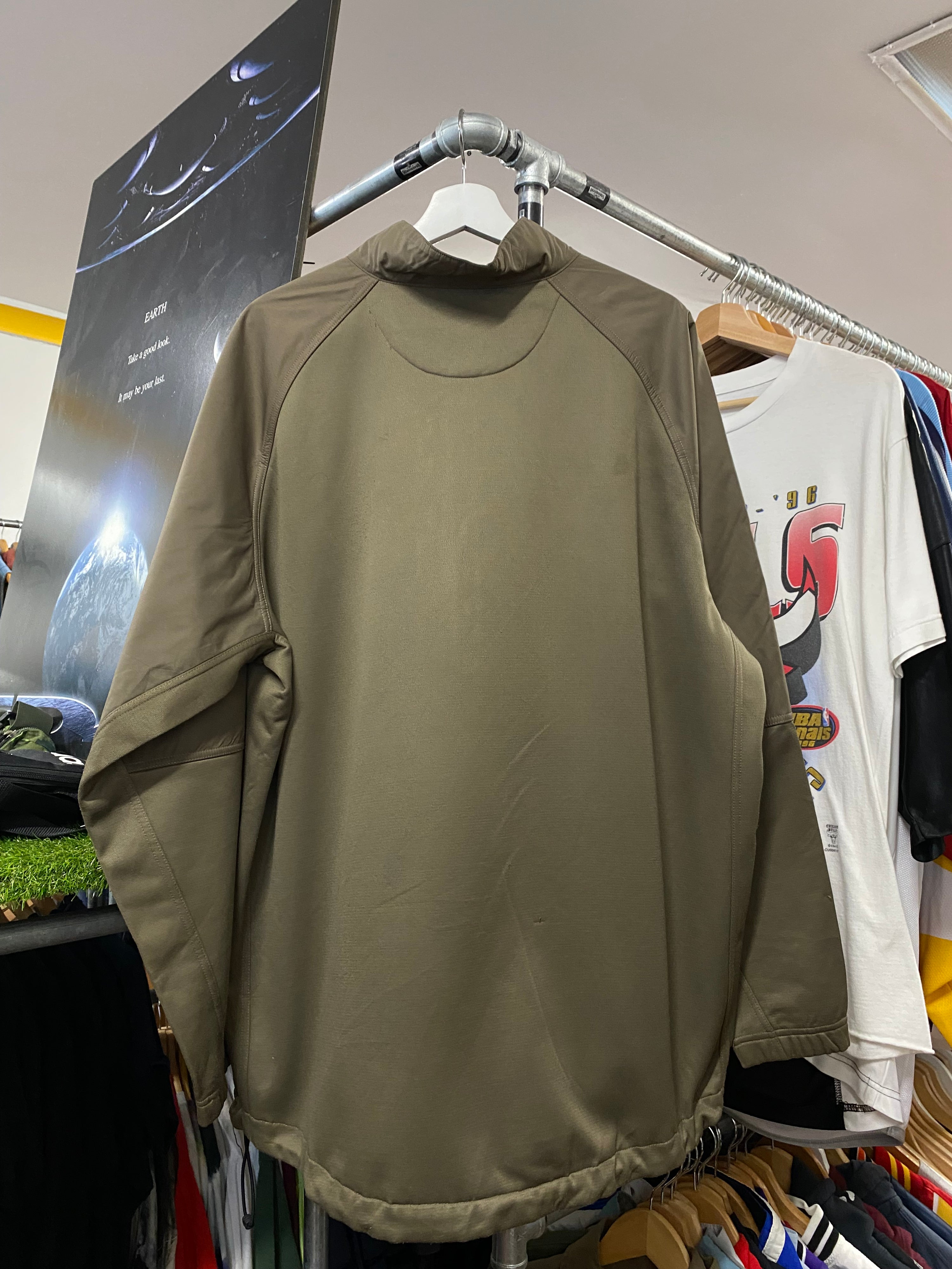 [XL] Nike Golf 1/2 Zip Olive Jumper
