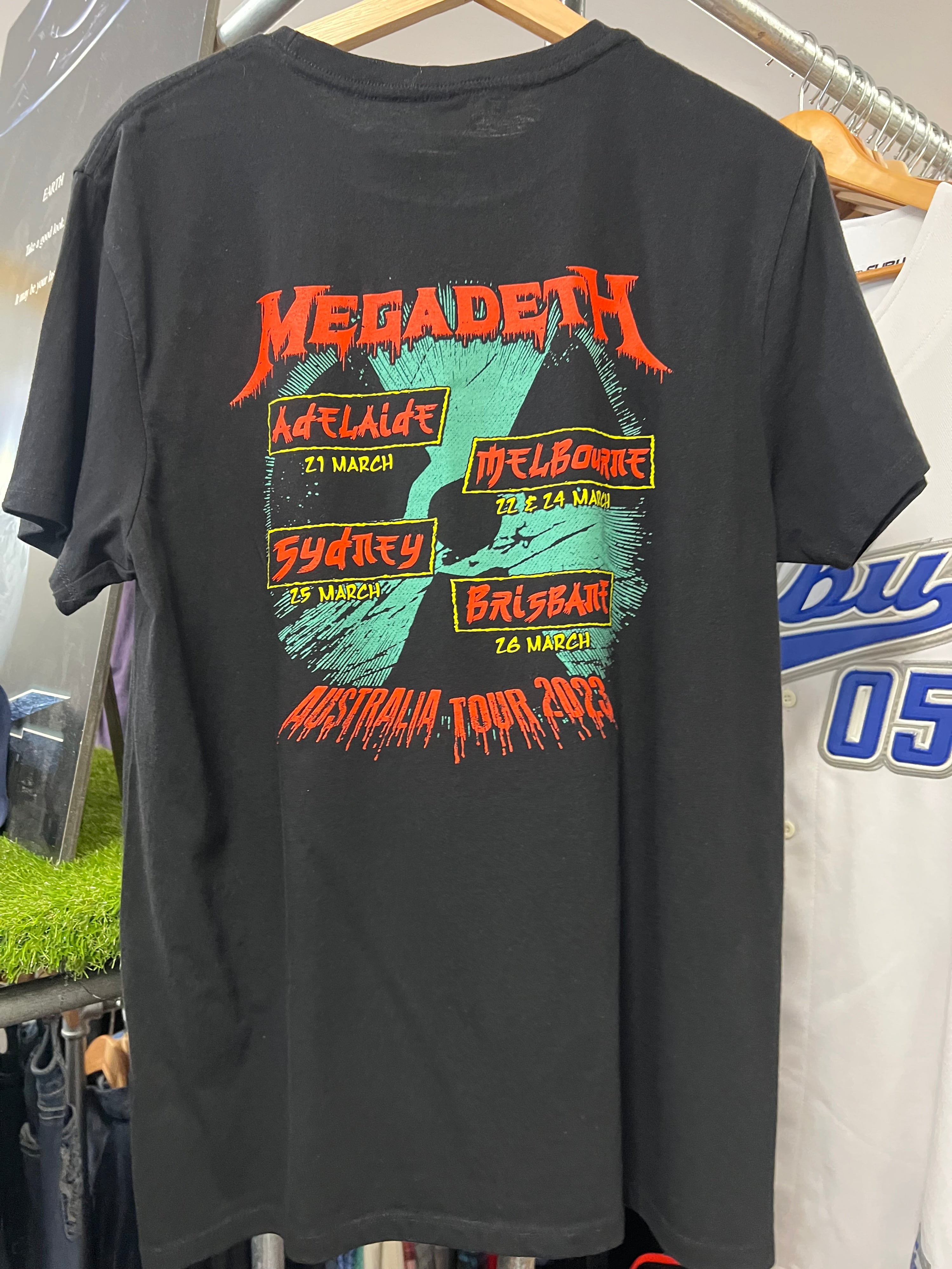L - 2023 Megadeath Killing Time Aus Tour DS