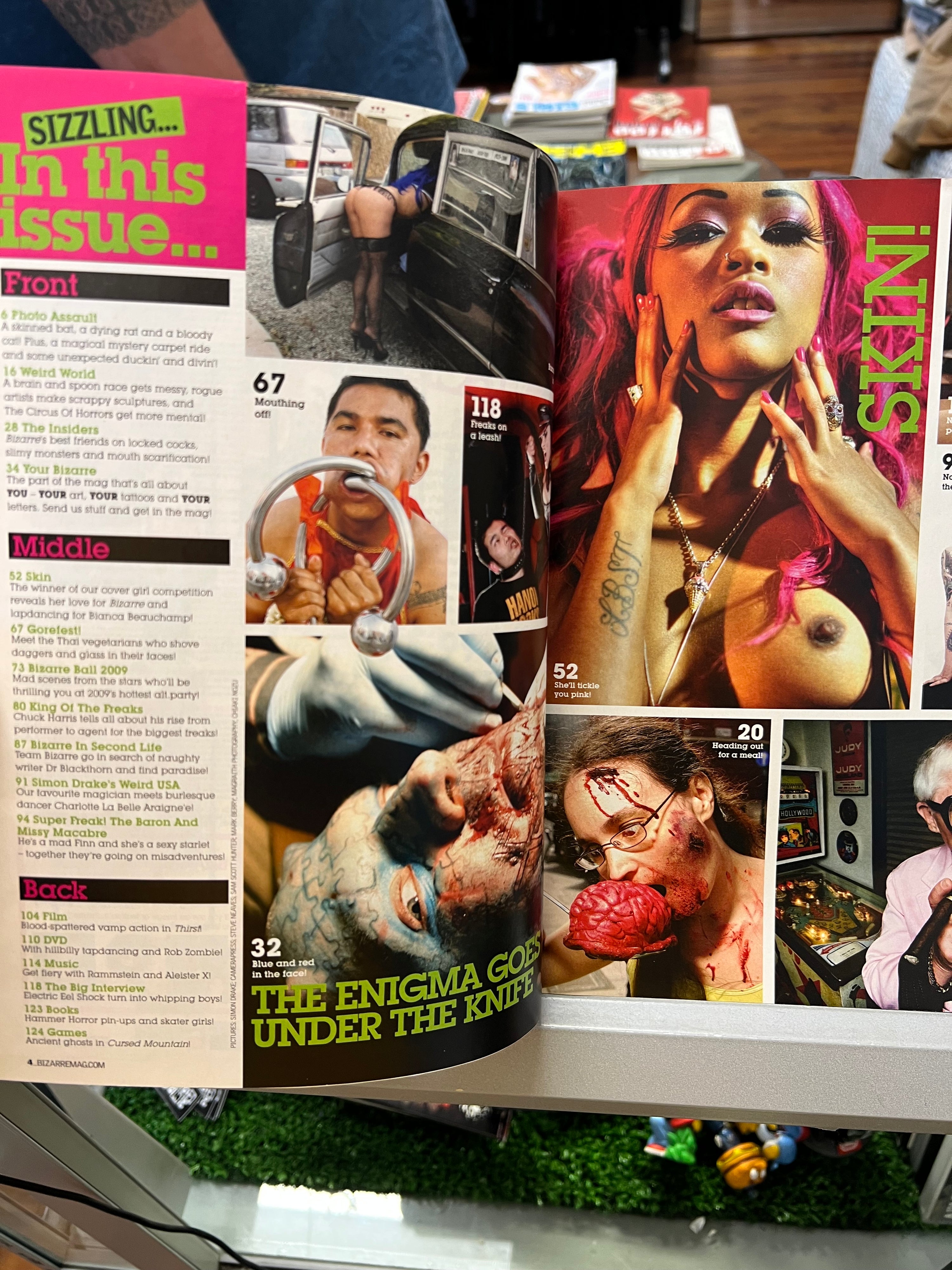Bizarre Magazine Issue 155 November 2009