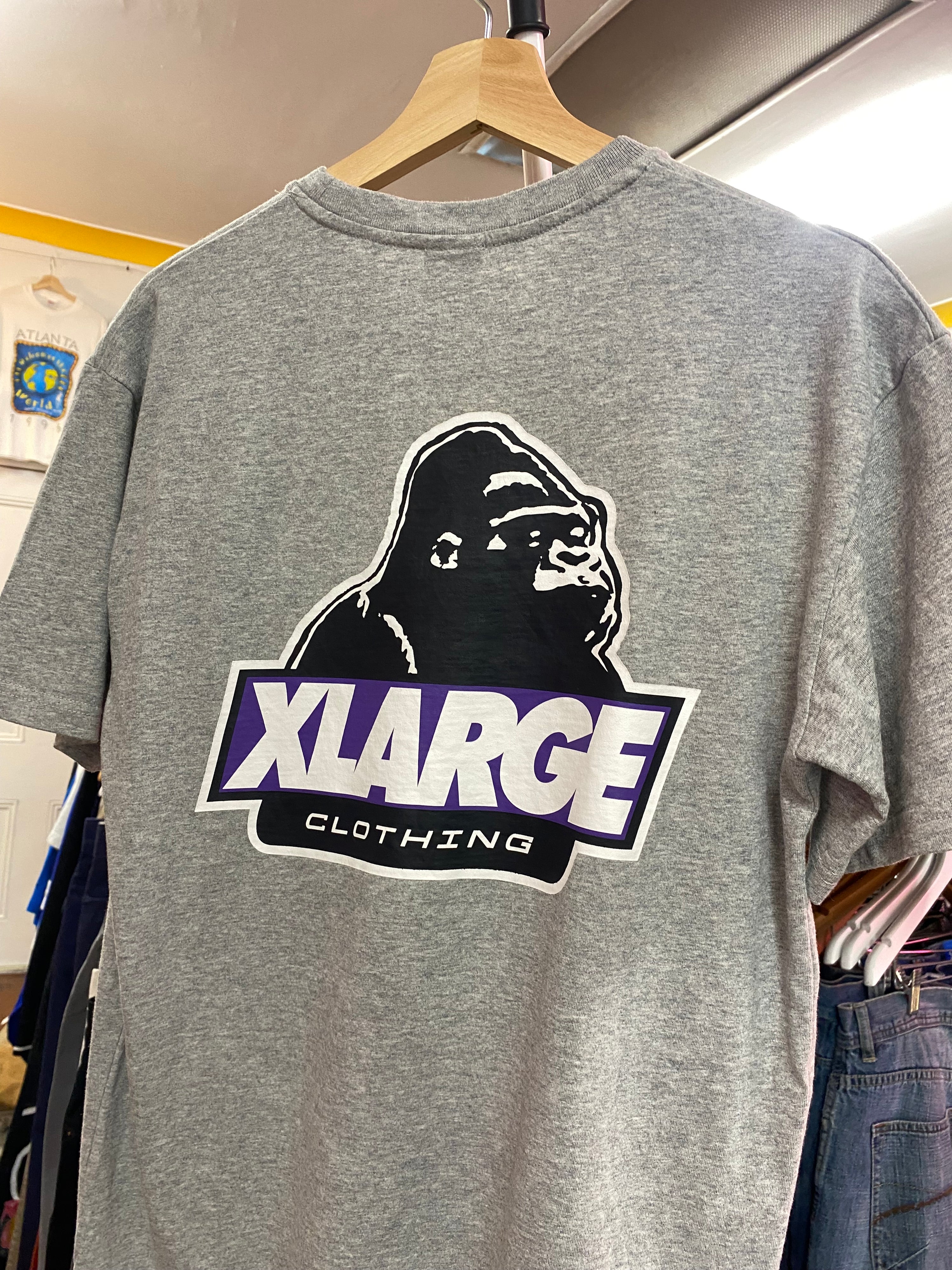 [S] XLARGE DS Gorilla Heather Grey Tee