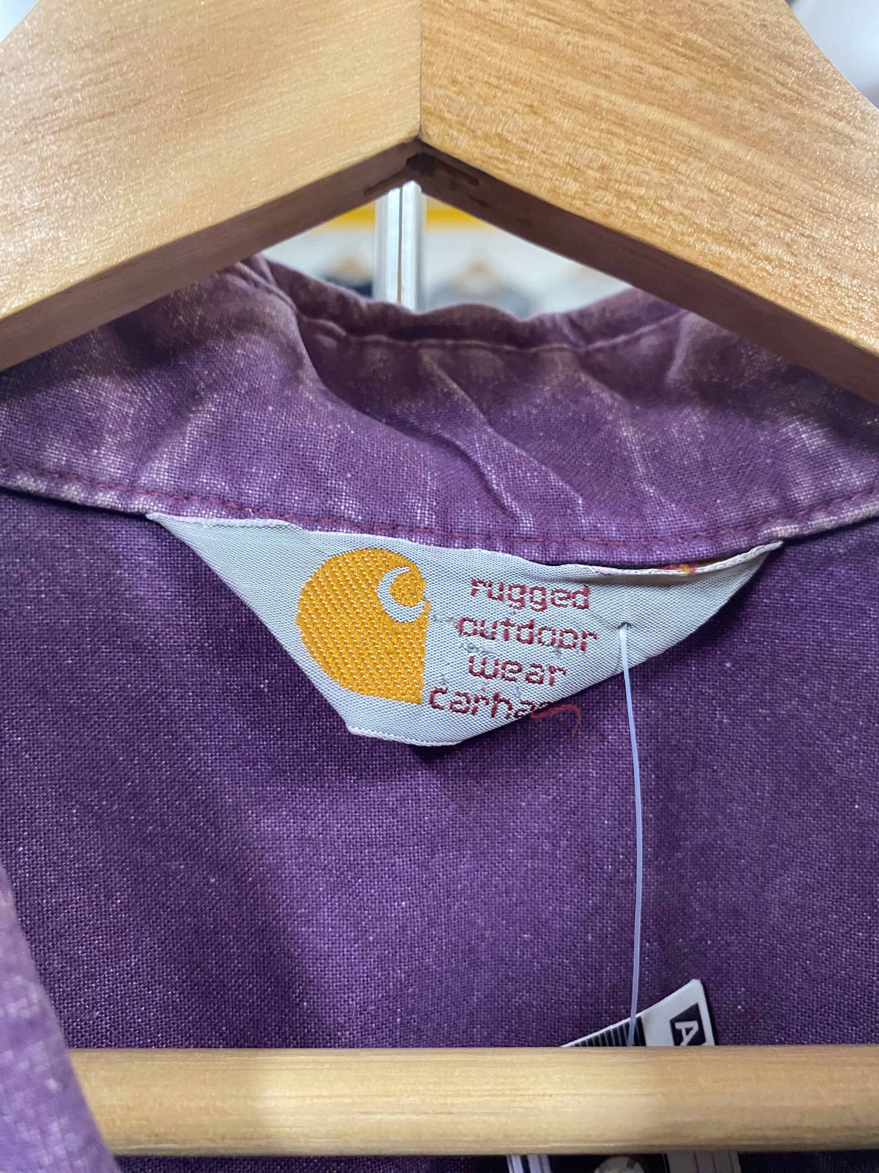 [XL] Carhartt Plum SS Button Up