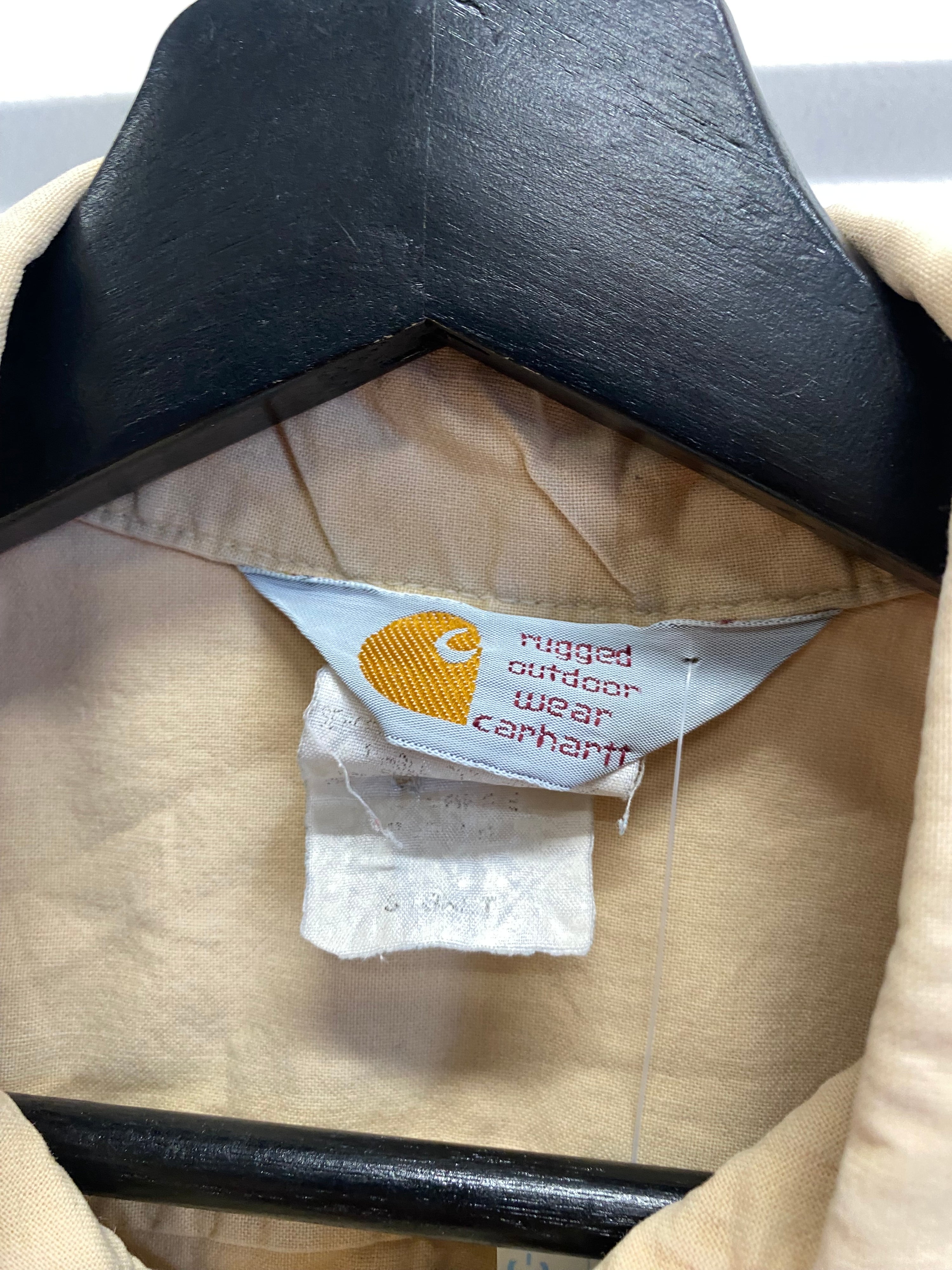 XL - Carhartt Khaki SS Button-up