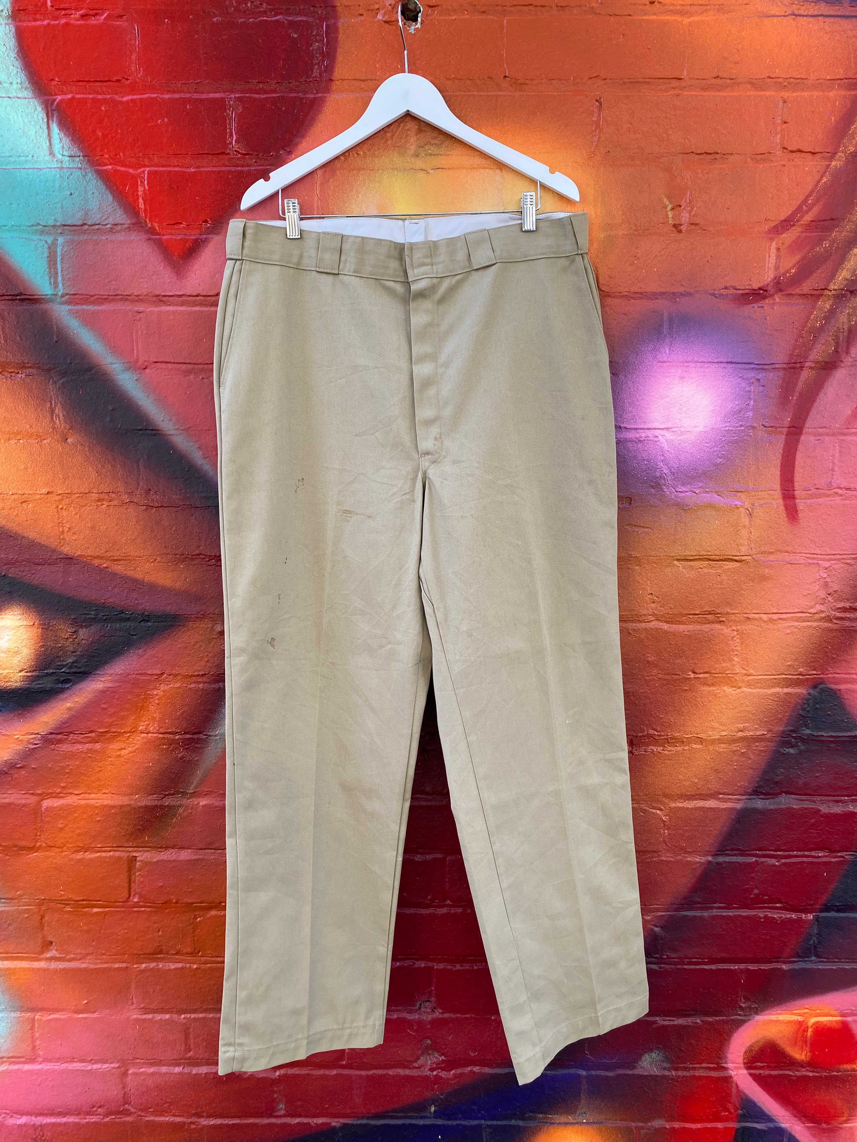 [38] Dickies Tan Work Pants D139