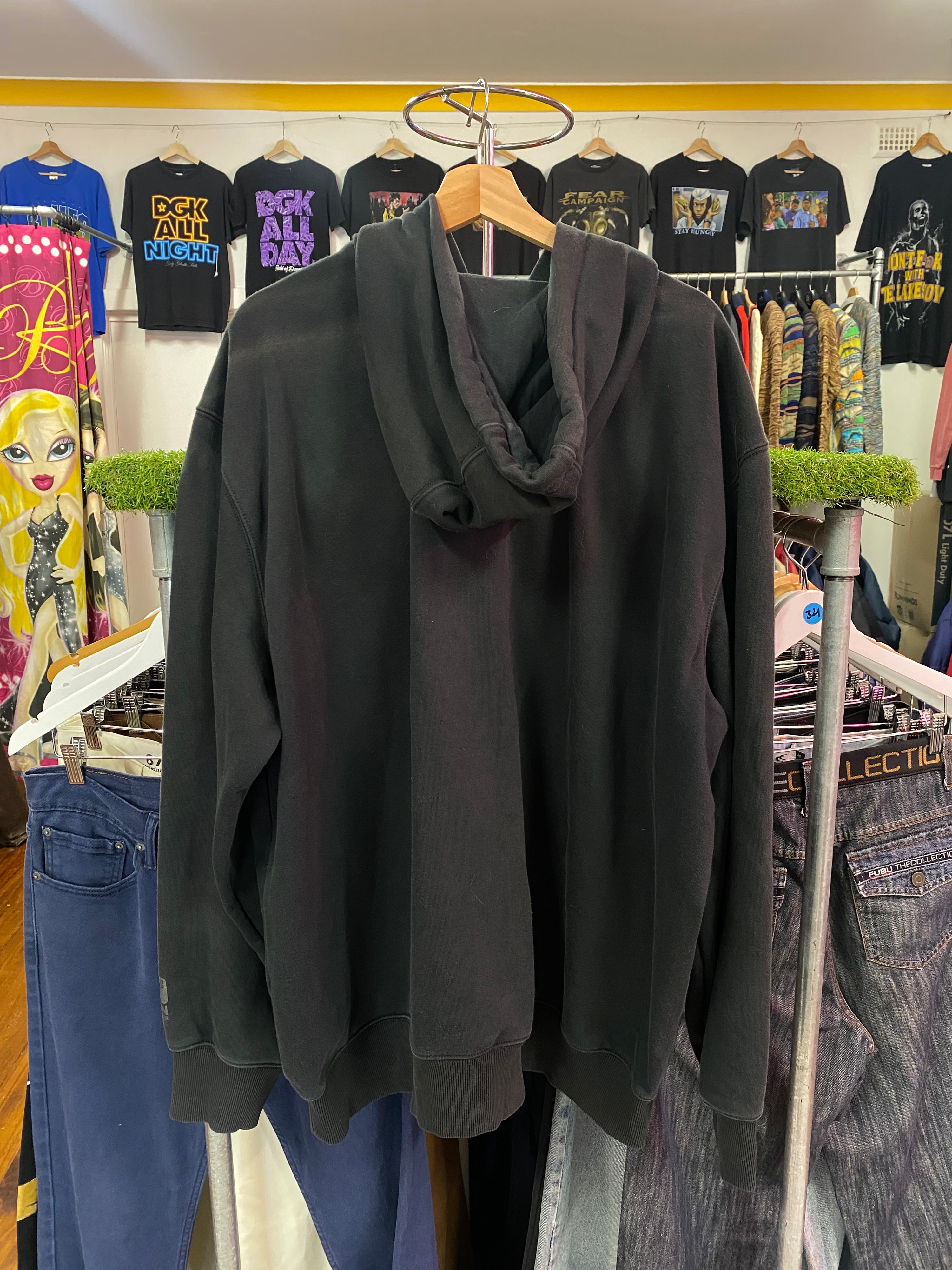 [2XL] Carhartt Rain Defender Black Zip-up Hoodie