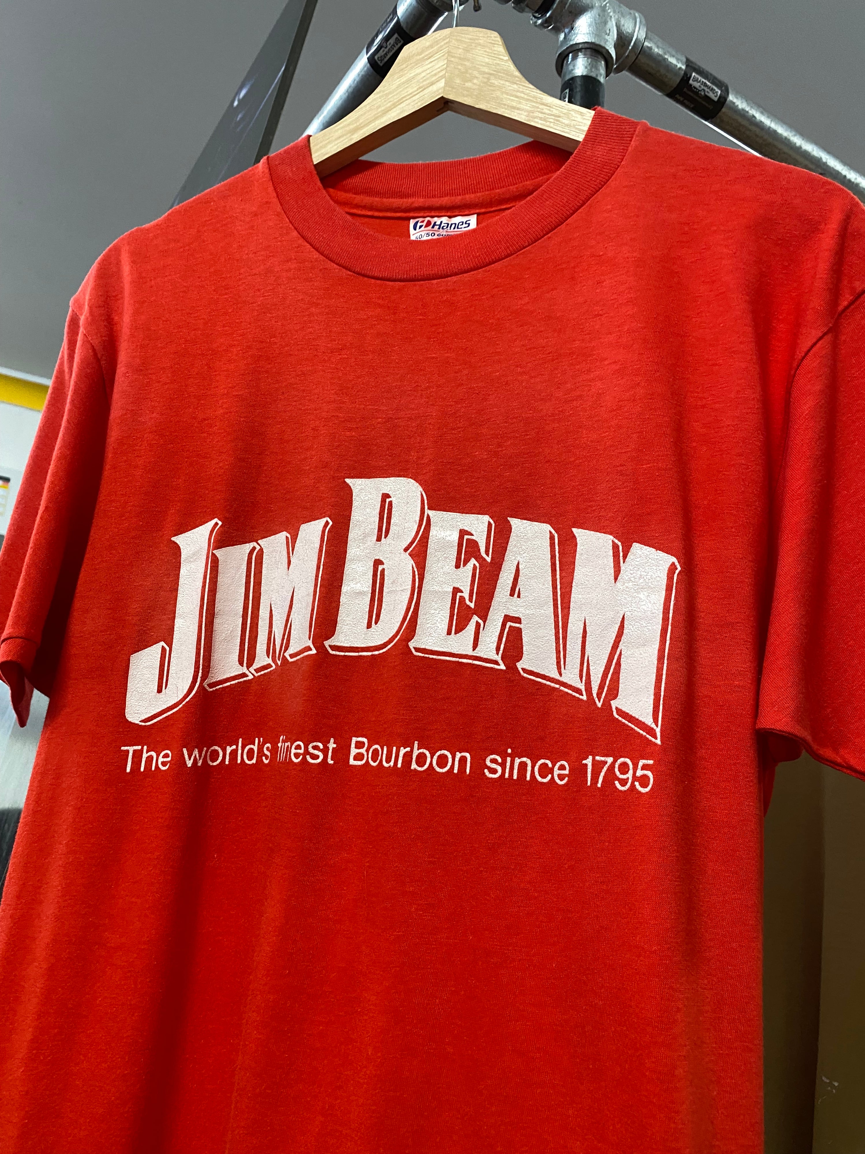 [L] Vintage Jim Beam Red Tee