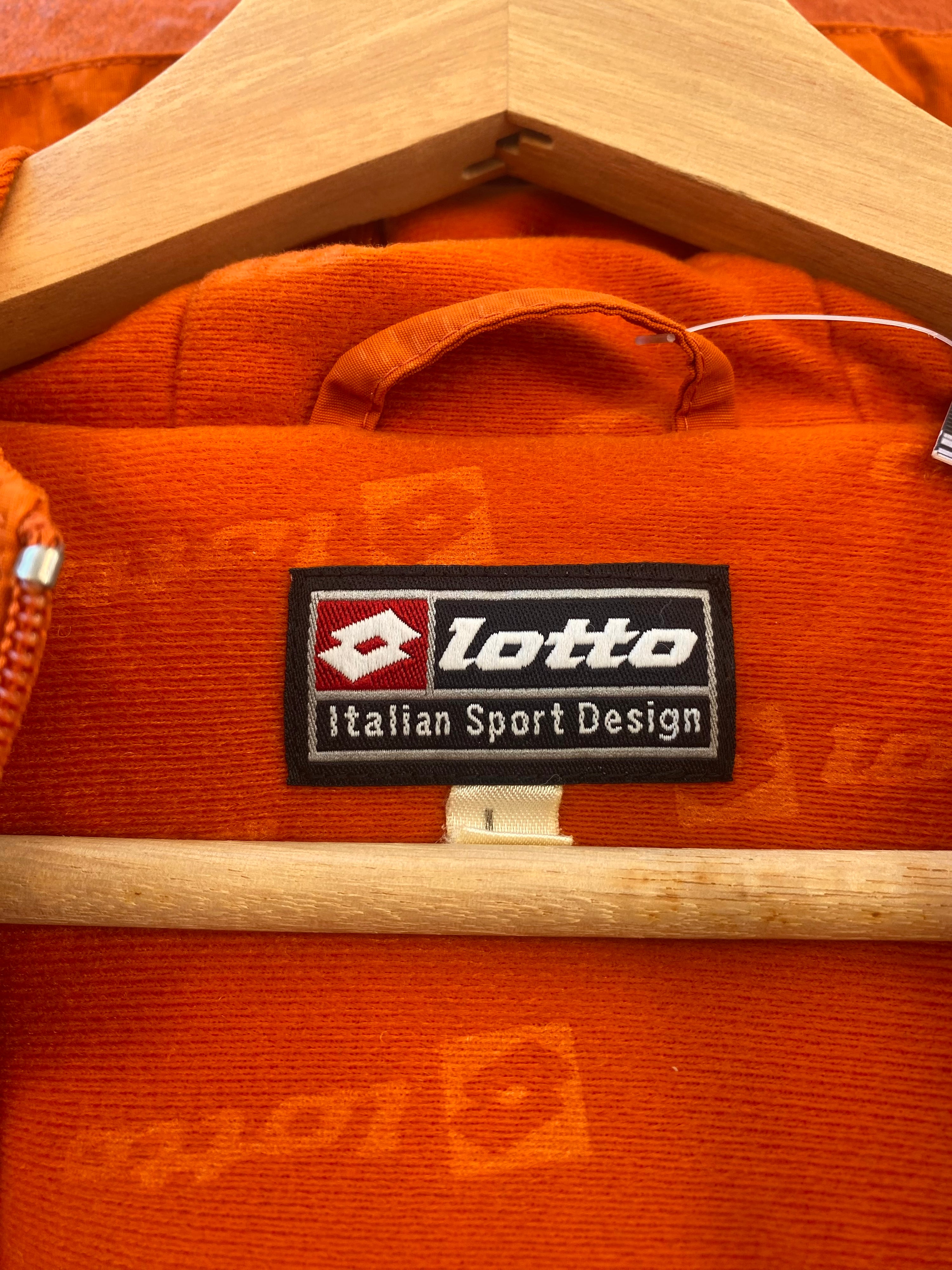 L - Lotto Puffer Jacket Orange