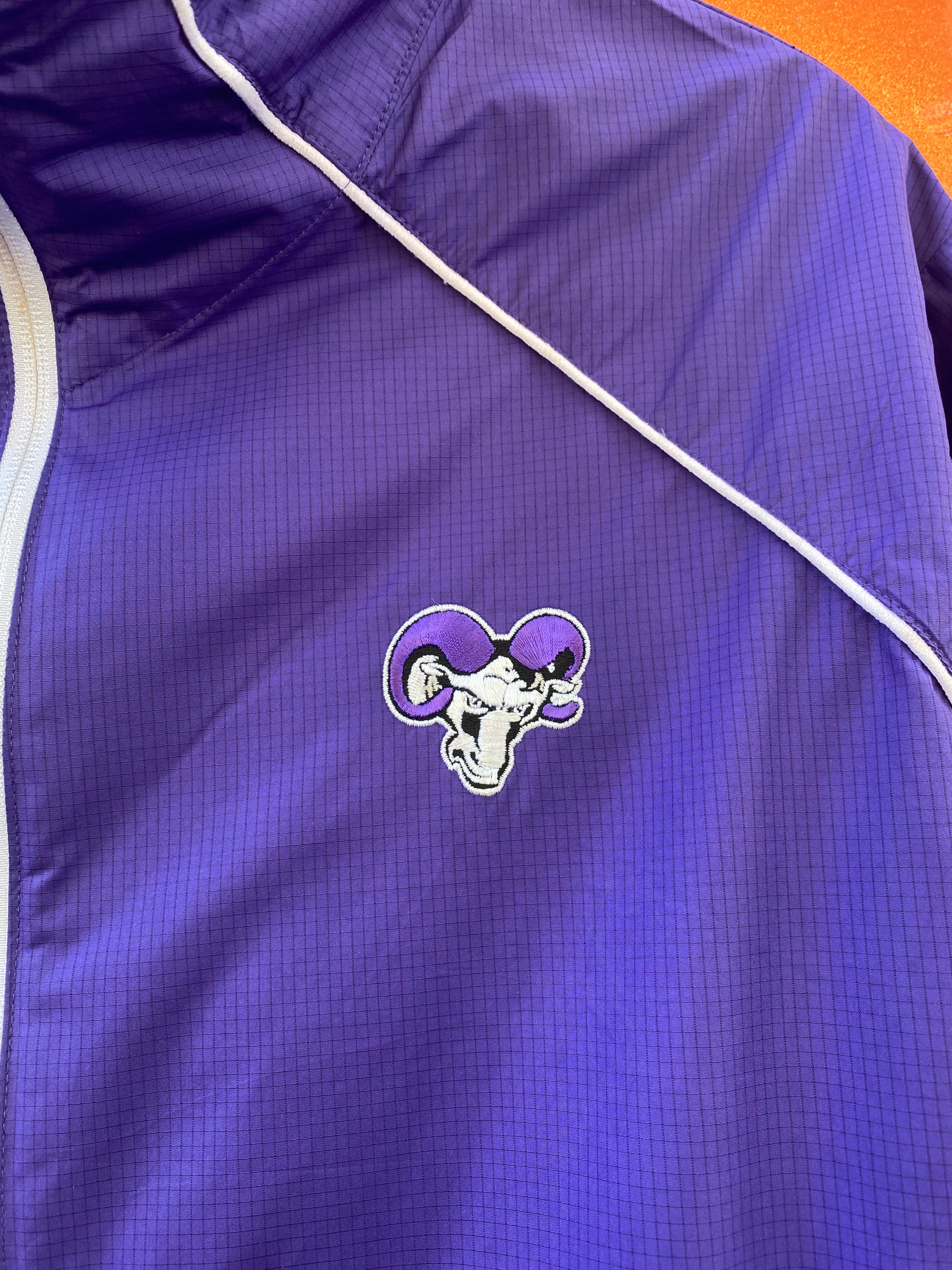 [XL] Nike x Cornell Rams Purple Zip-up Jacket
